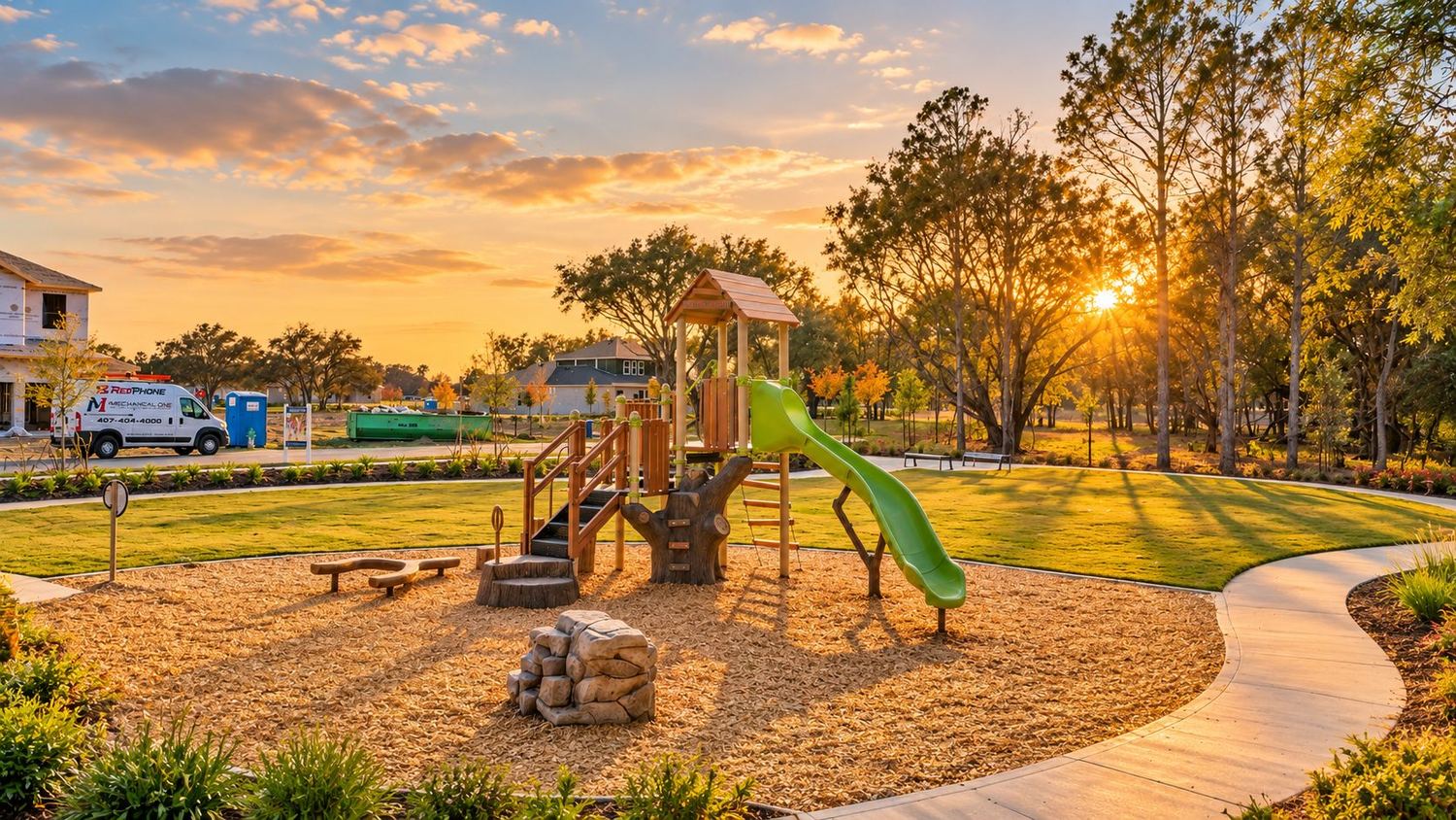 O playground do Avalon Woods