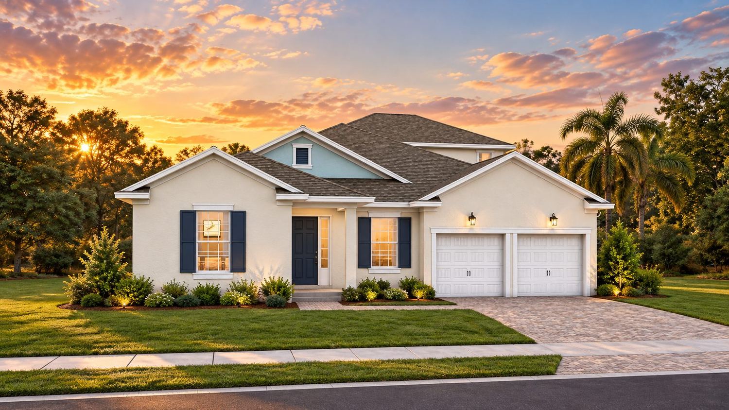Fachada da planta Arlington com Bonus