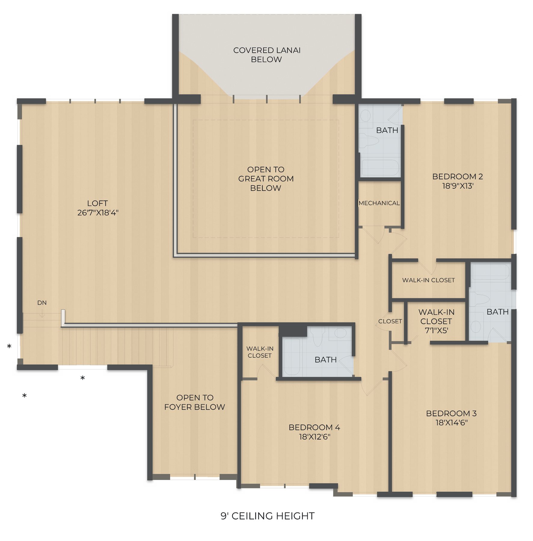 Planta Elwood · 2º andar