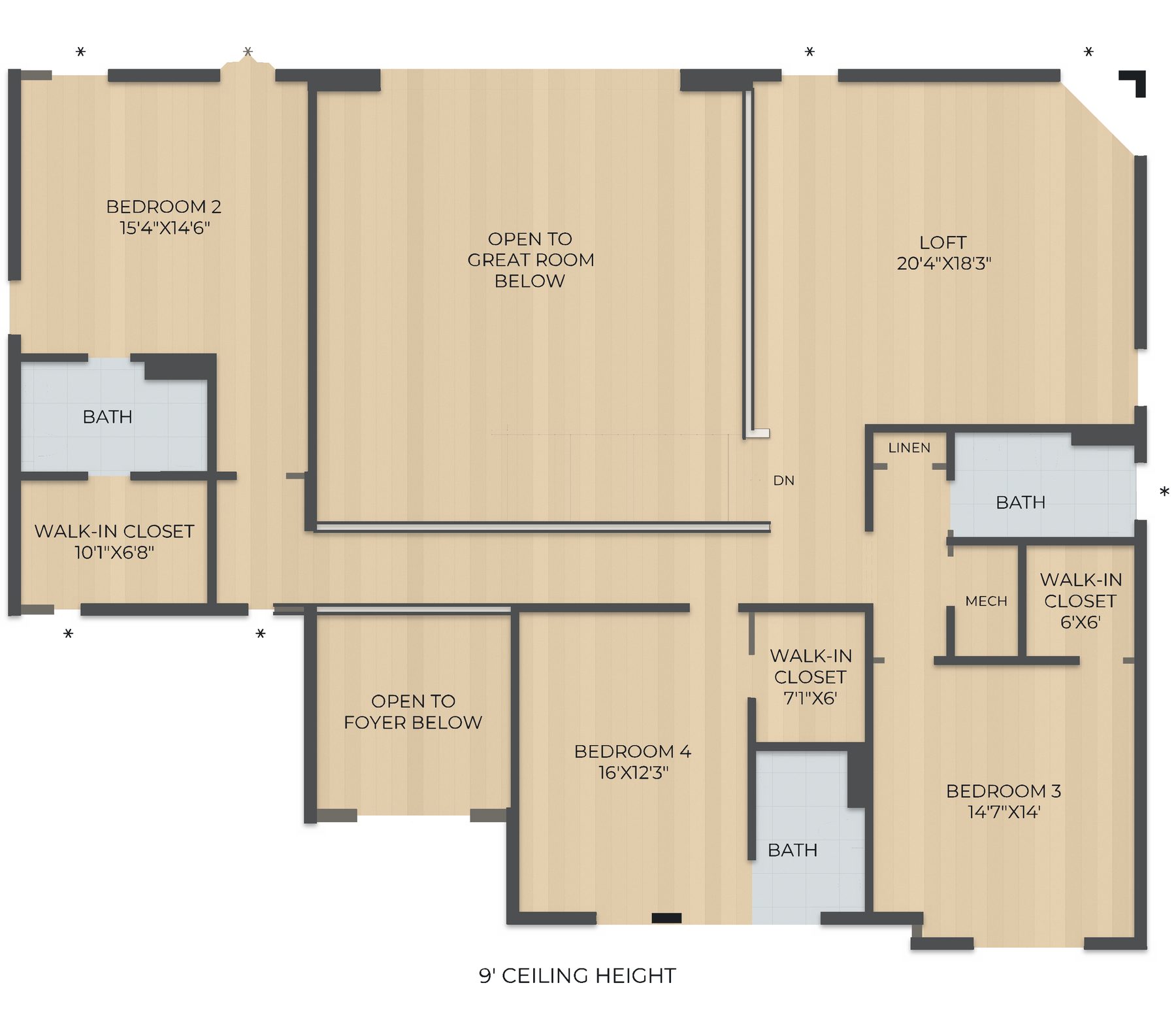 Planta Selvyn · 2º andar