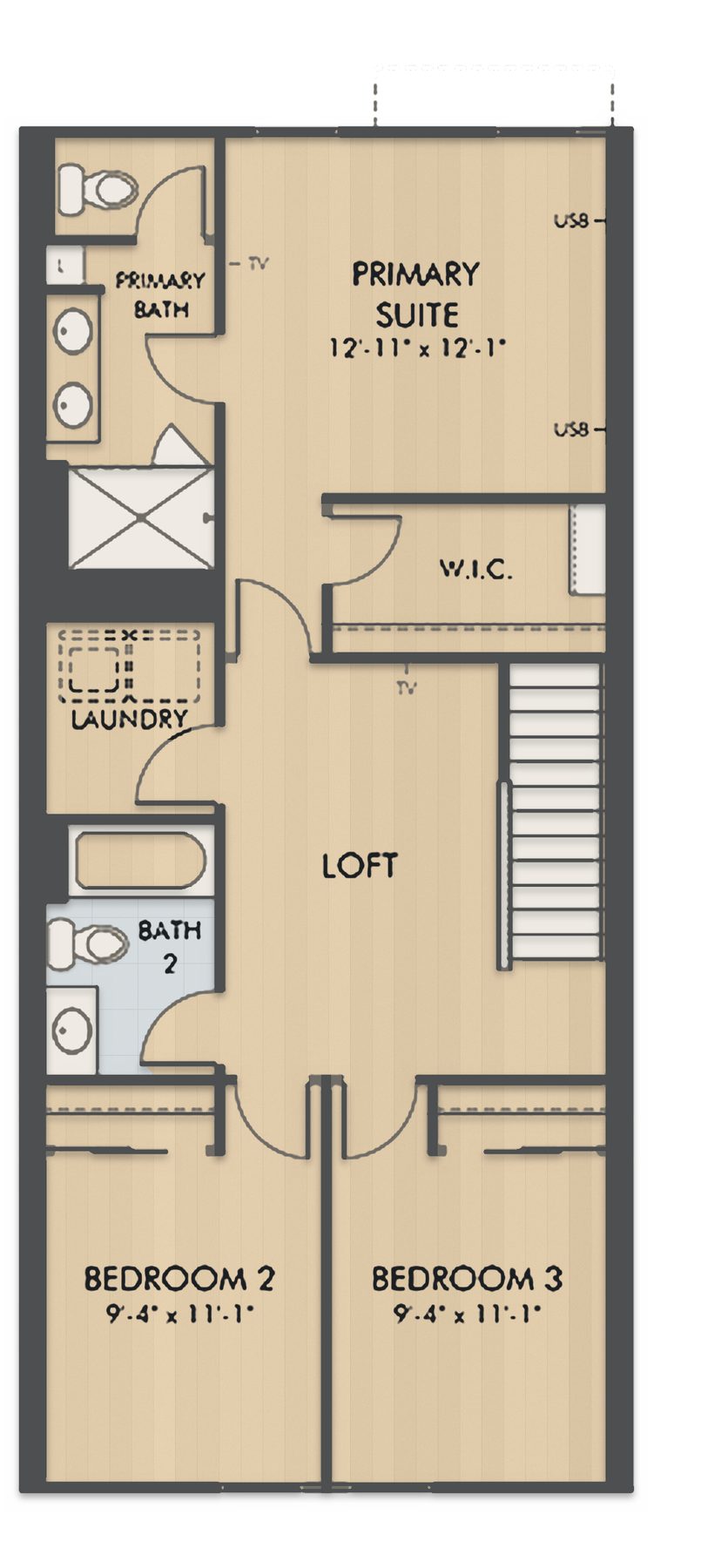 Planta Calistoga I · 2º andar