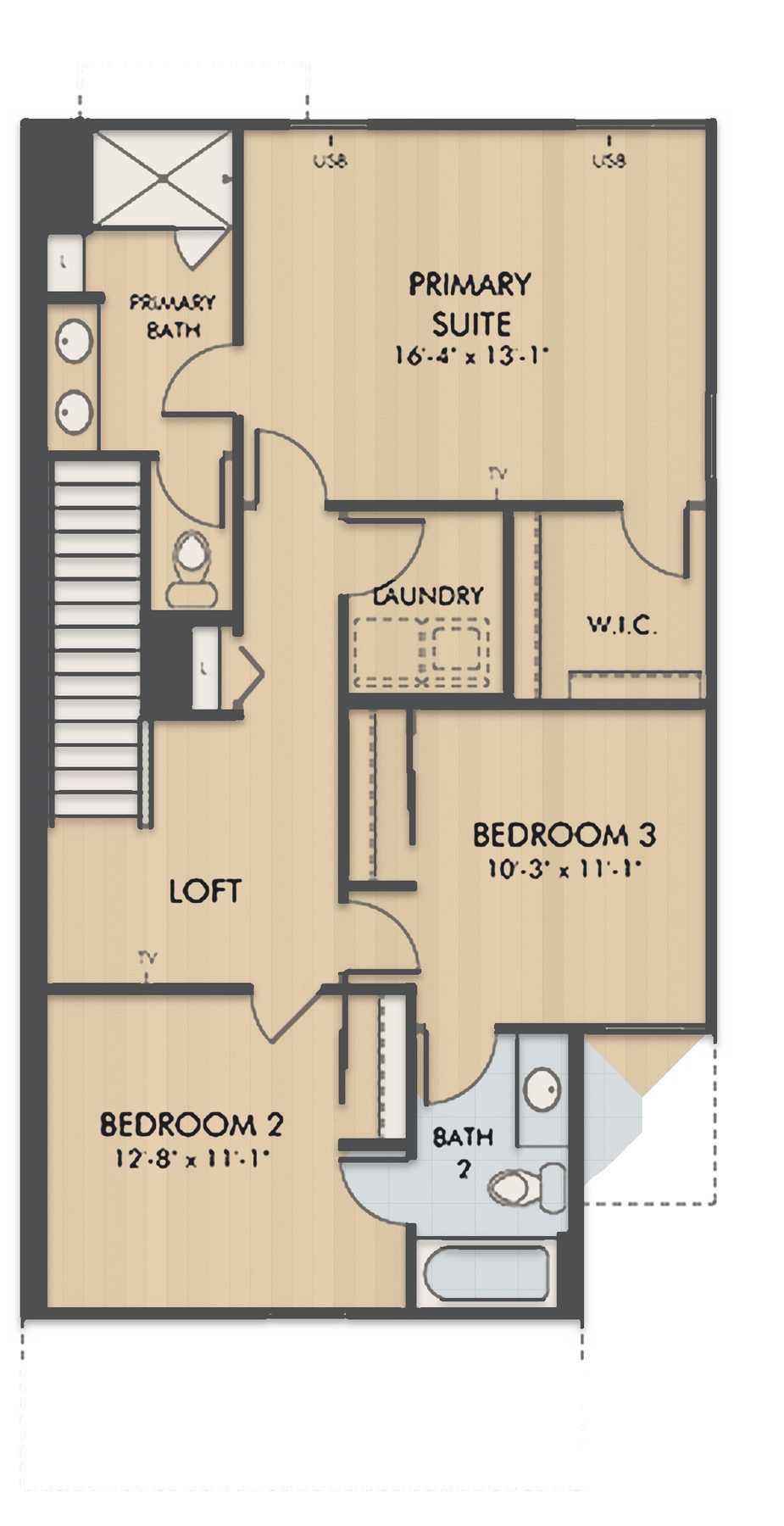 Planta Oakville · 2º andar
