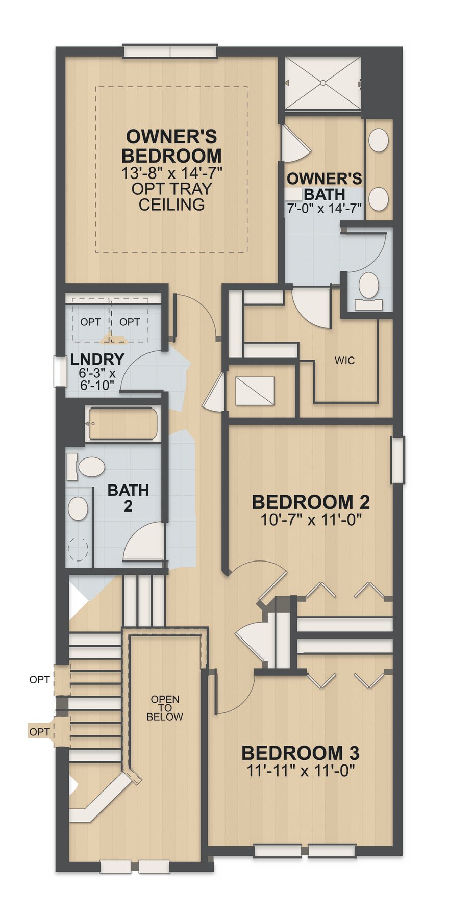 Planta Baldwin · 2º andar