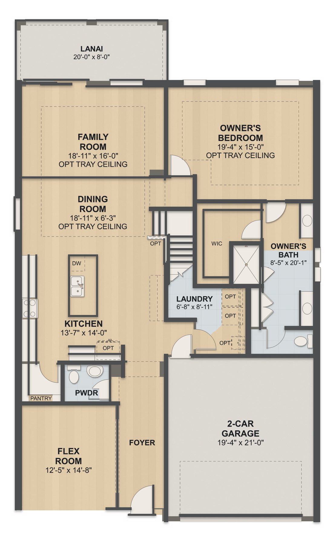 Planta Cambria · 1º andar