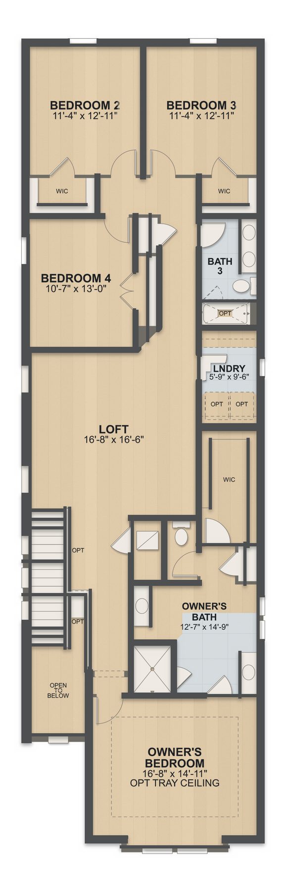 Planta Wekiva XL · 2º andar