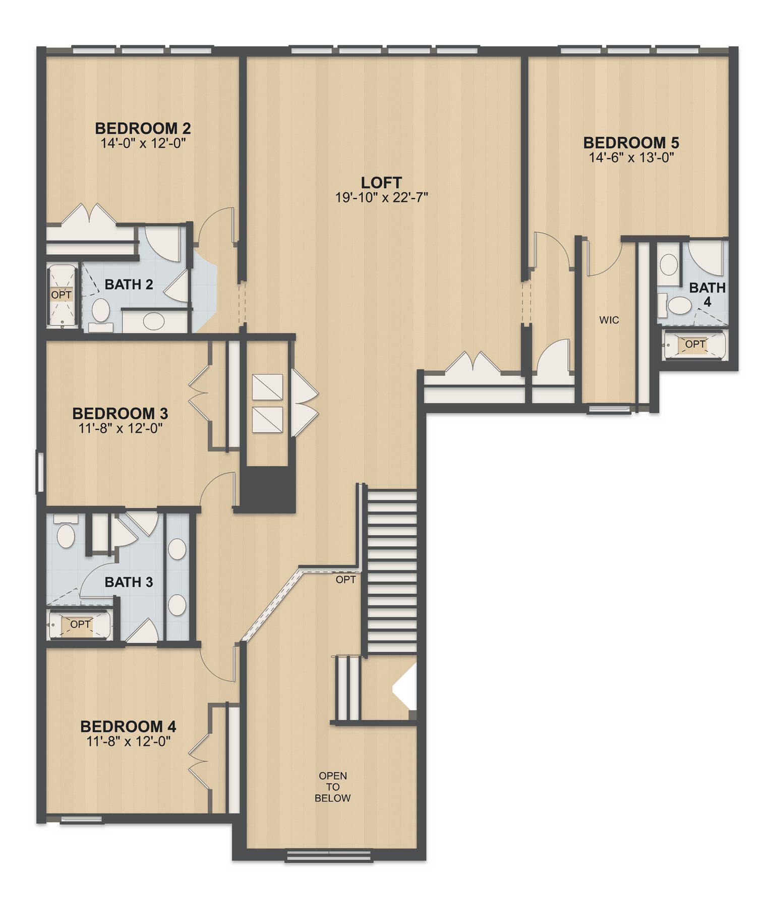 Planta Wentworth · 2º andar