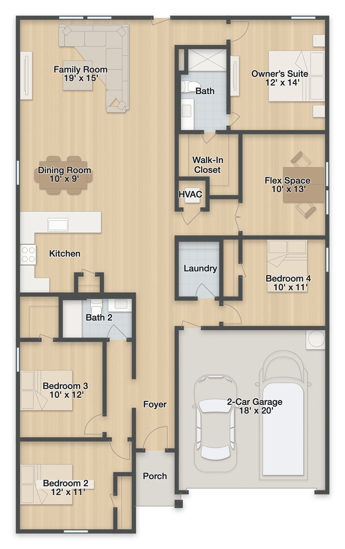 Planta Aaron · 1º andar