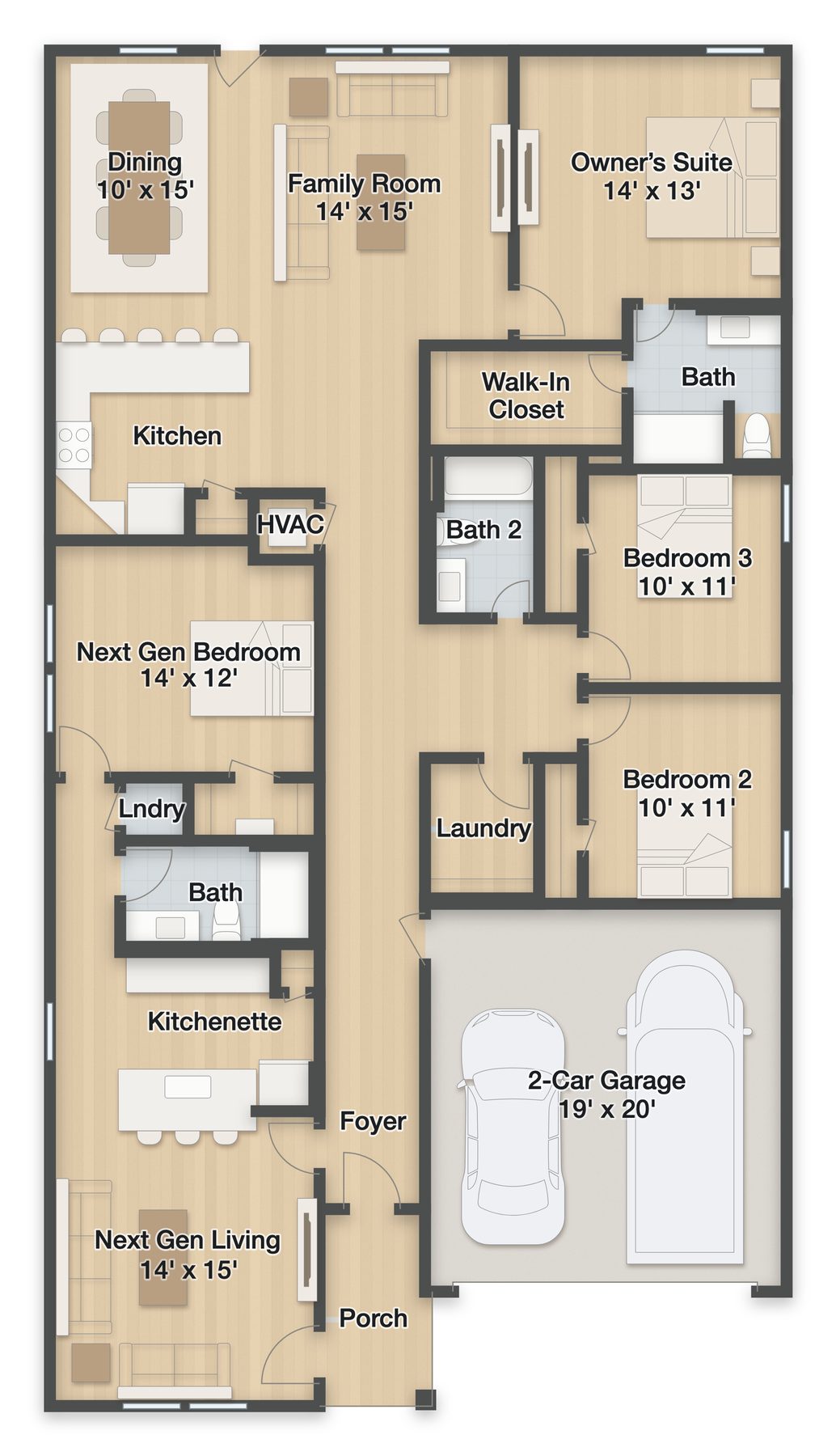 Planta Jeter · 1º andar