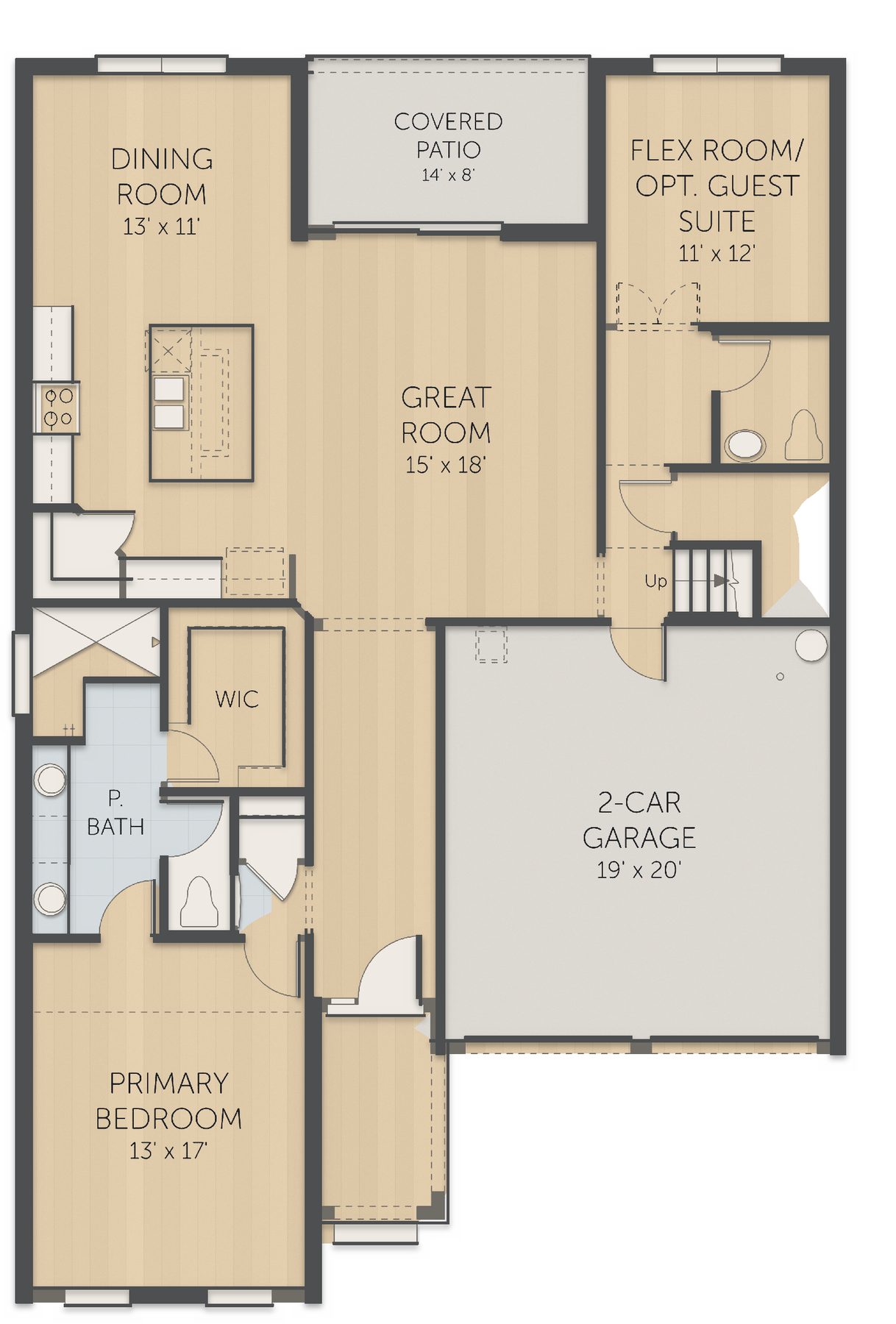 Planta Captiva · 1º andar