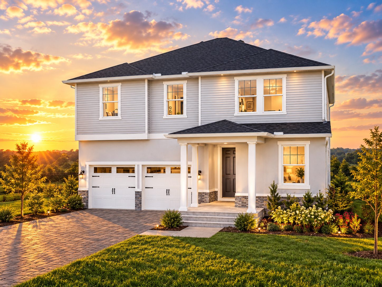 Casa de dois andares no Cypress Bluff II