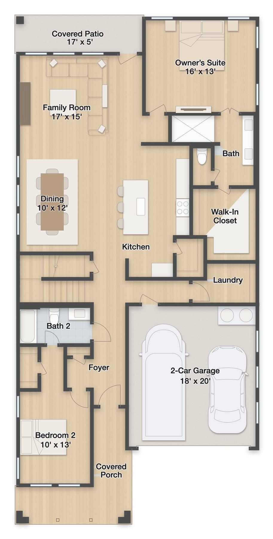 Planta Napali · 1º andar
