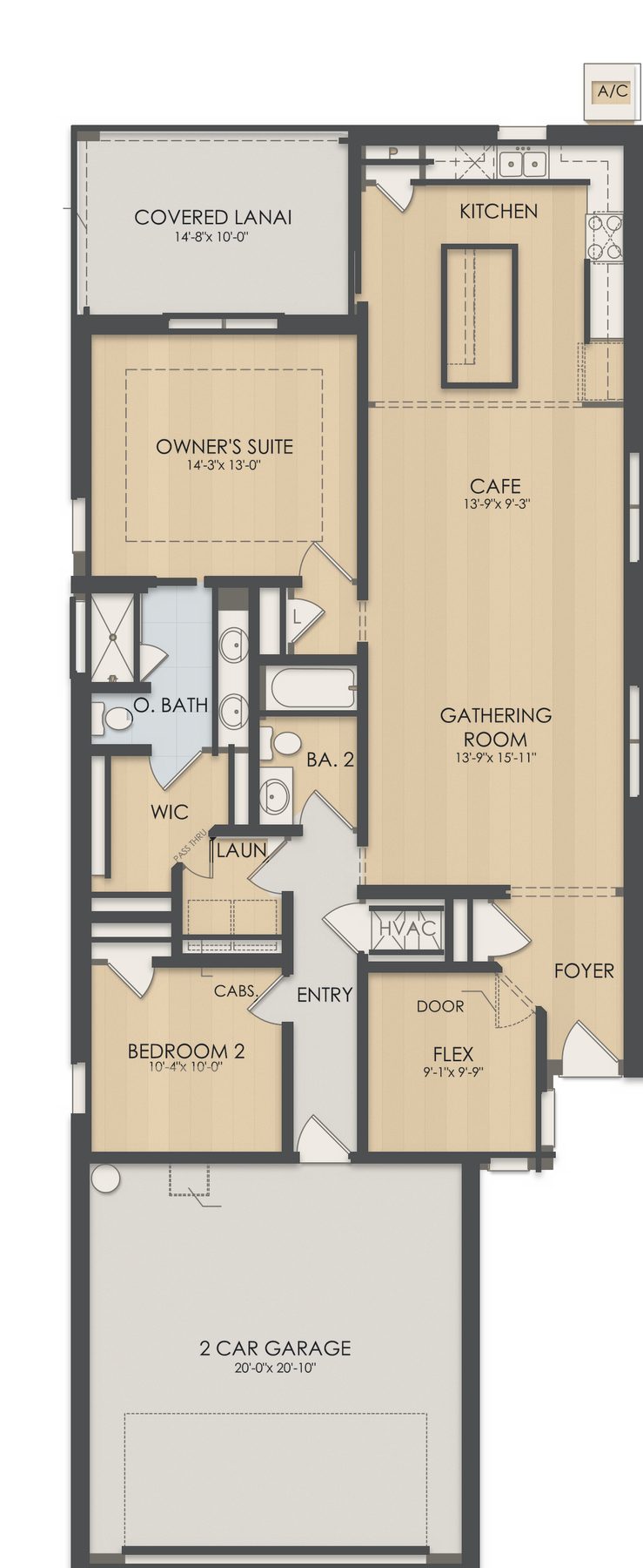 Planta Compass · 1º andar