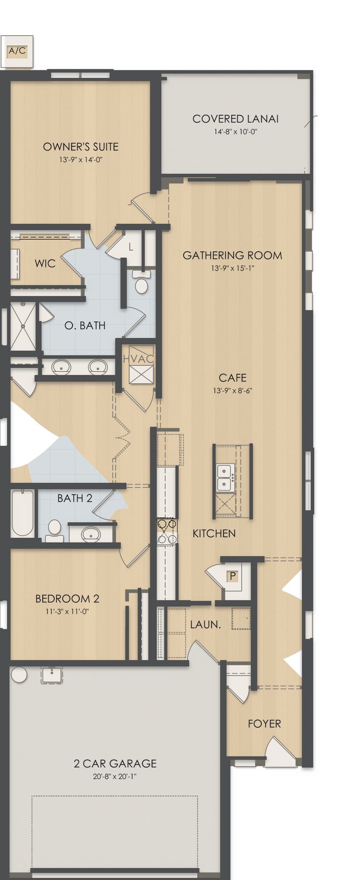 Planta Hallmark · 1º andar
