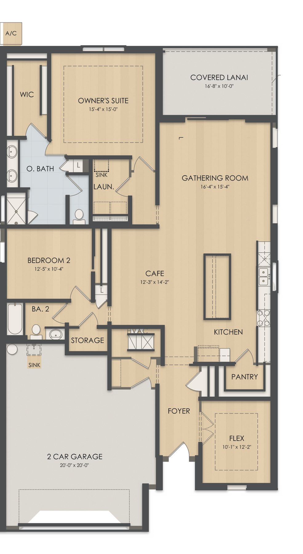 Planta Mainstay · 1º andar