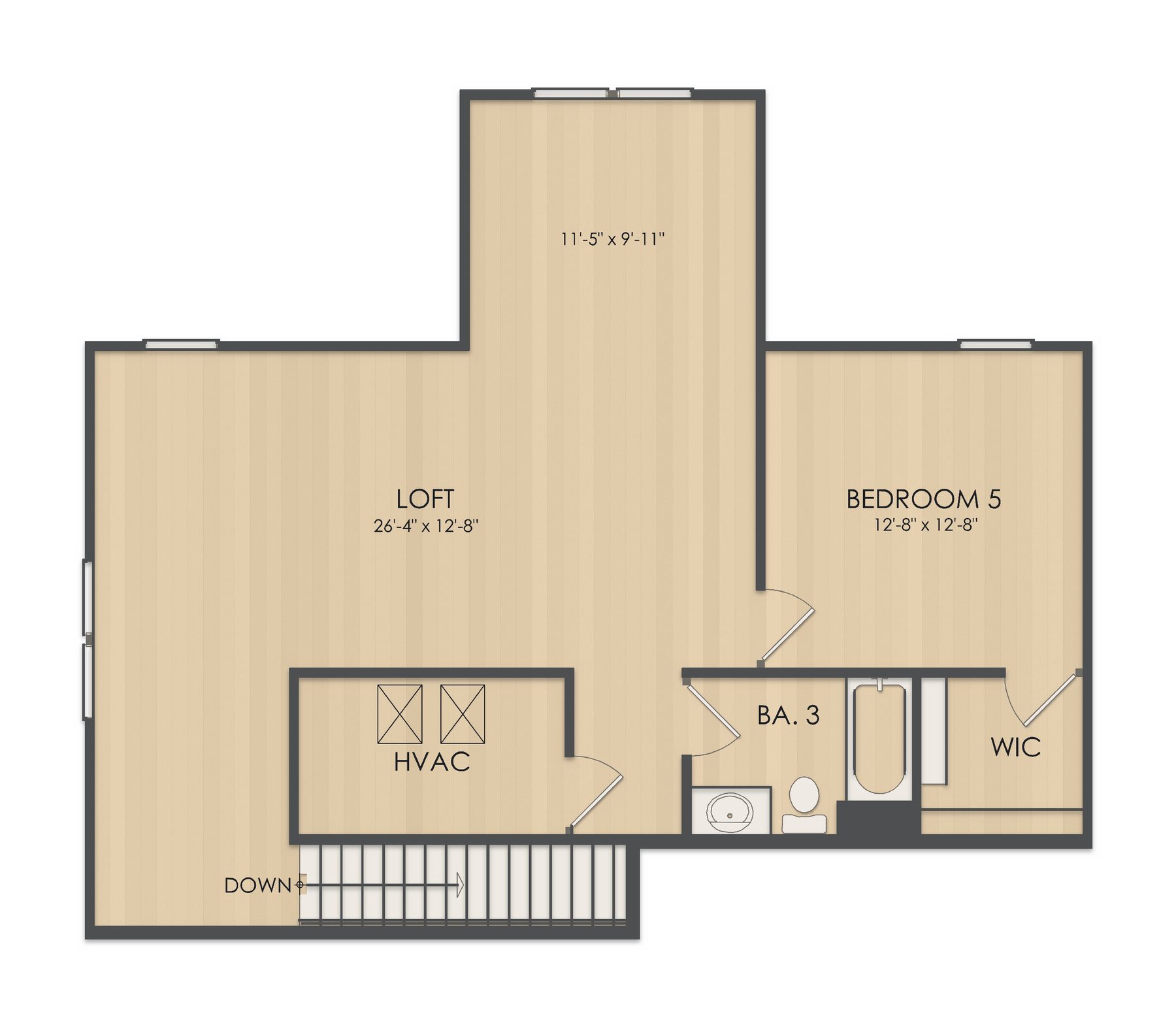 Planta Mystique Grand · 2º andar