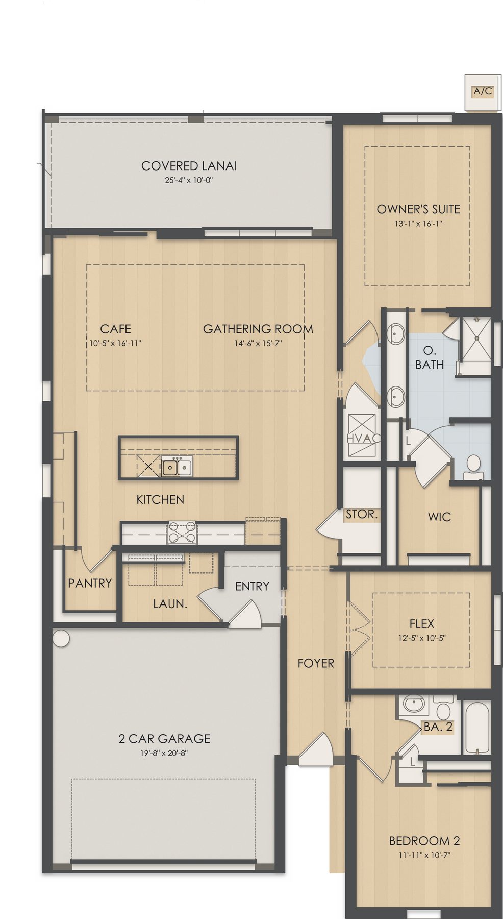 Planta Palmary · 1º andar