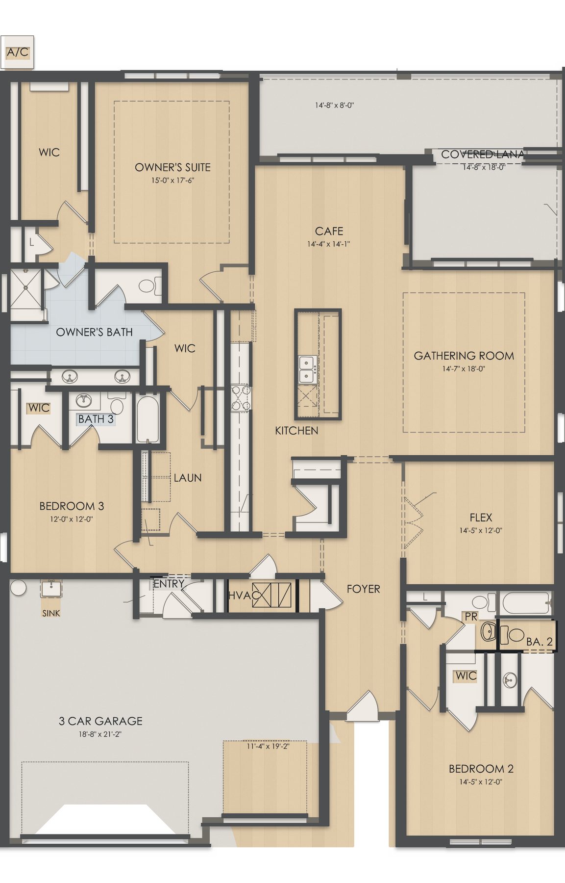 Planta Renown · 1º andar