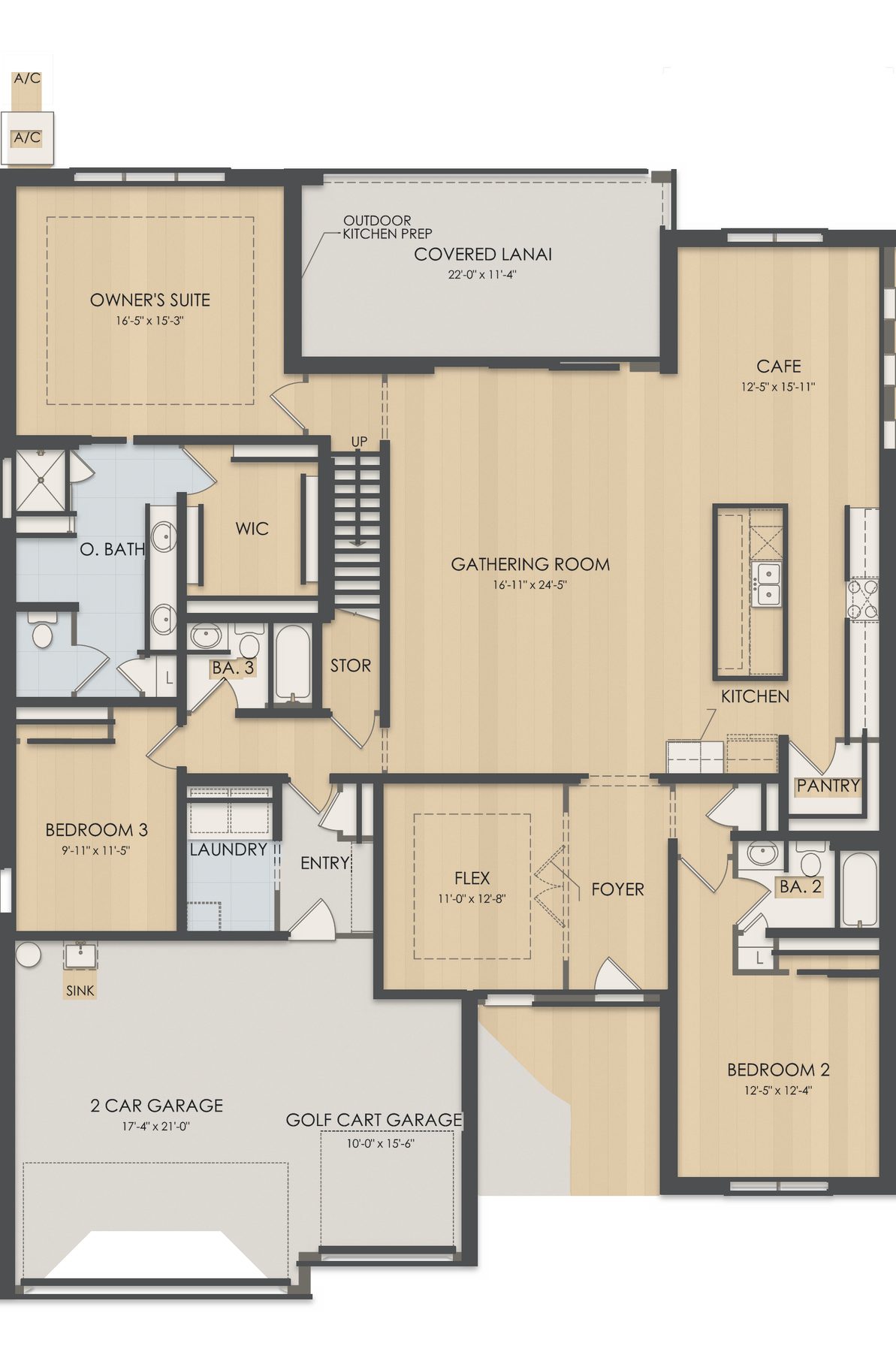 Planta Stellar Grand · 1º andar