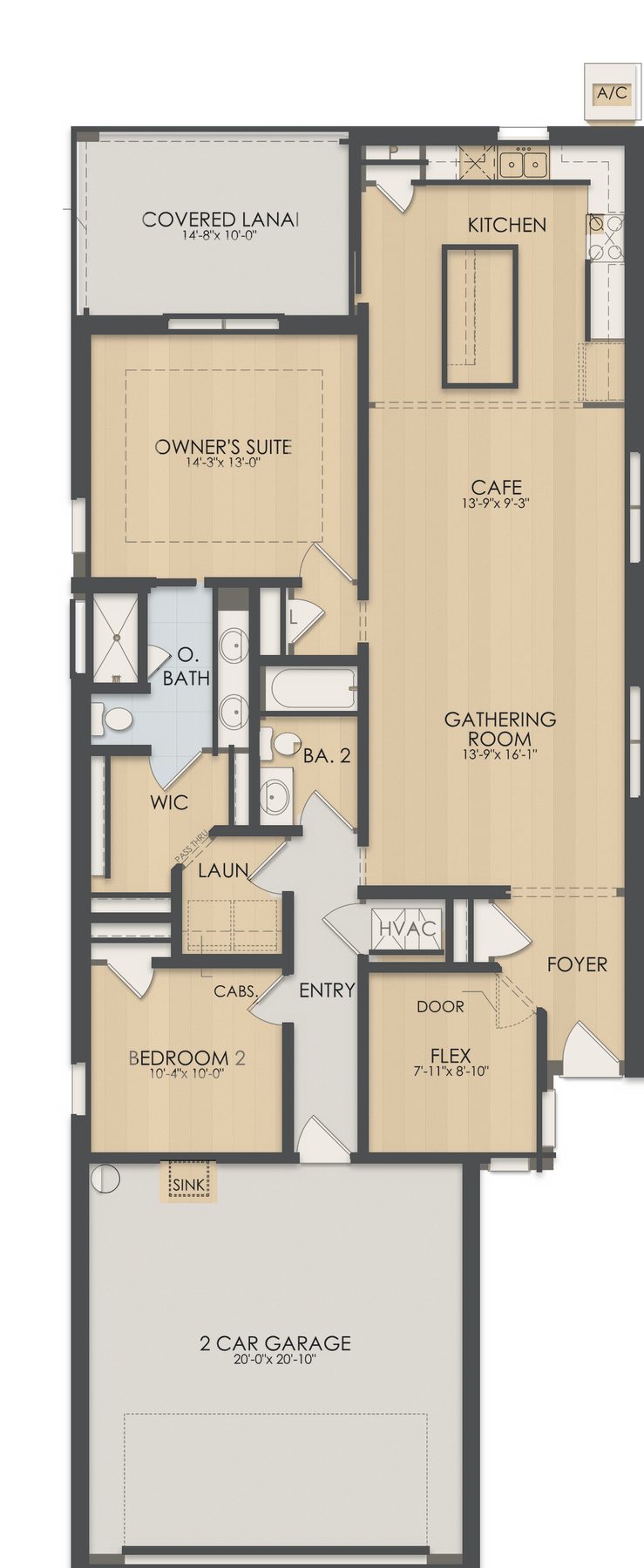 Planta Compass · 1º andar