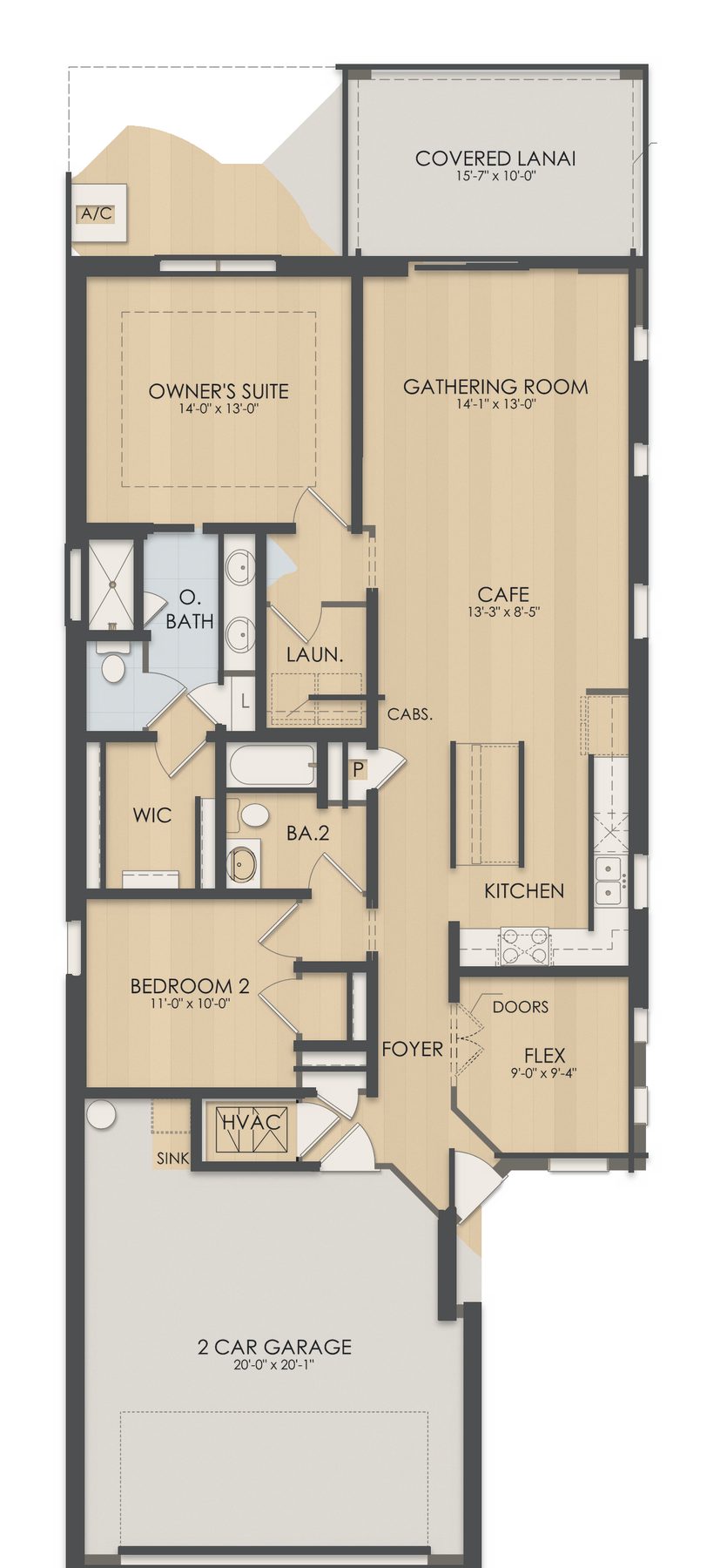 Planta Contour · 1º andar