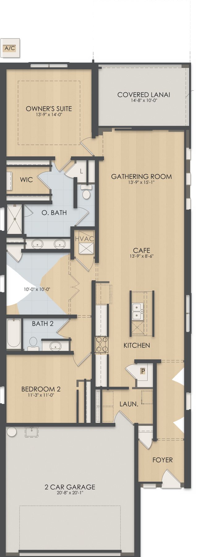 Planta Hallmark · 1º andar