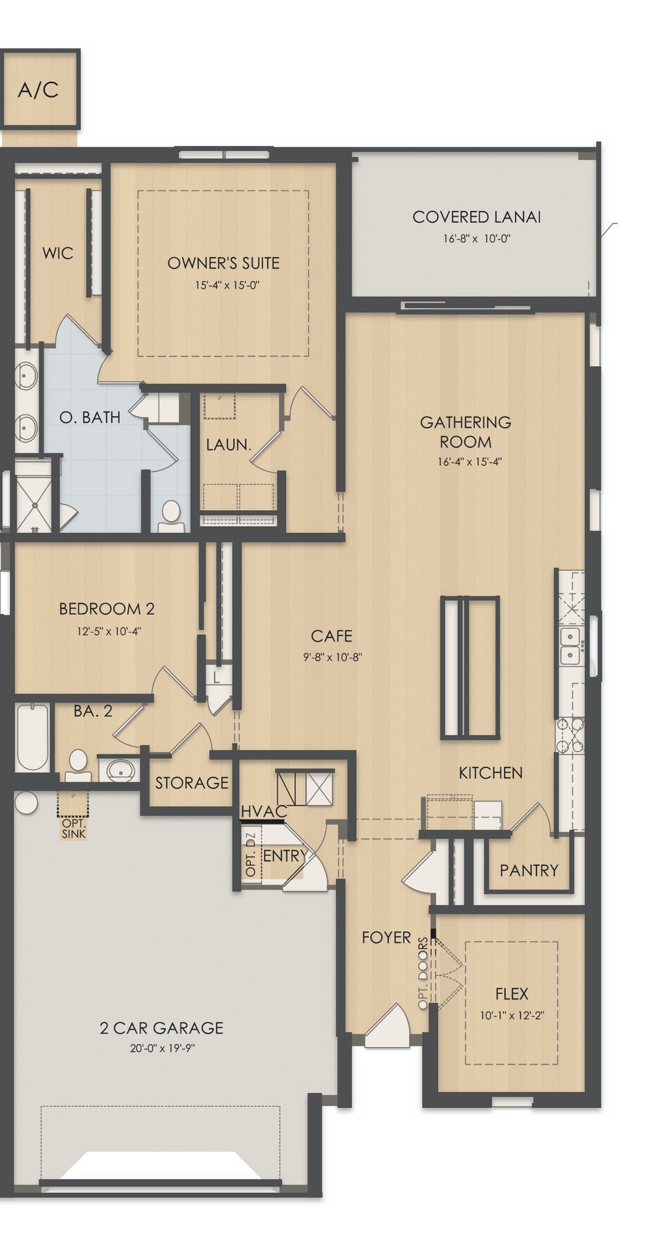 Planta Mainstay · 1º andar