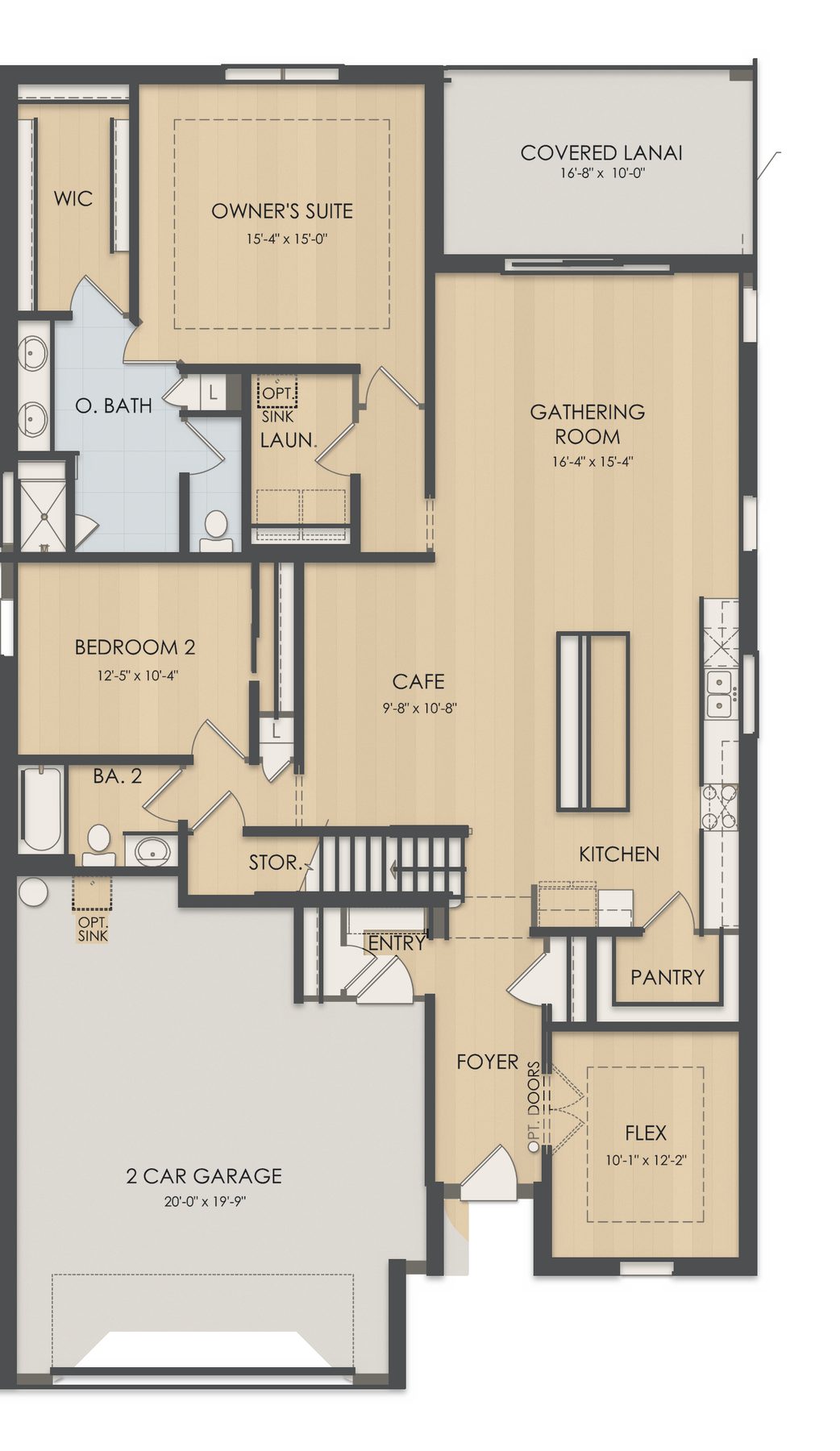 Planta Mainstay Grand · 1º andar