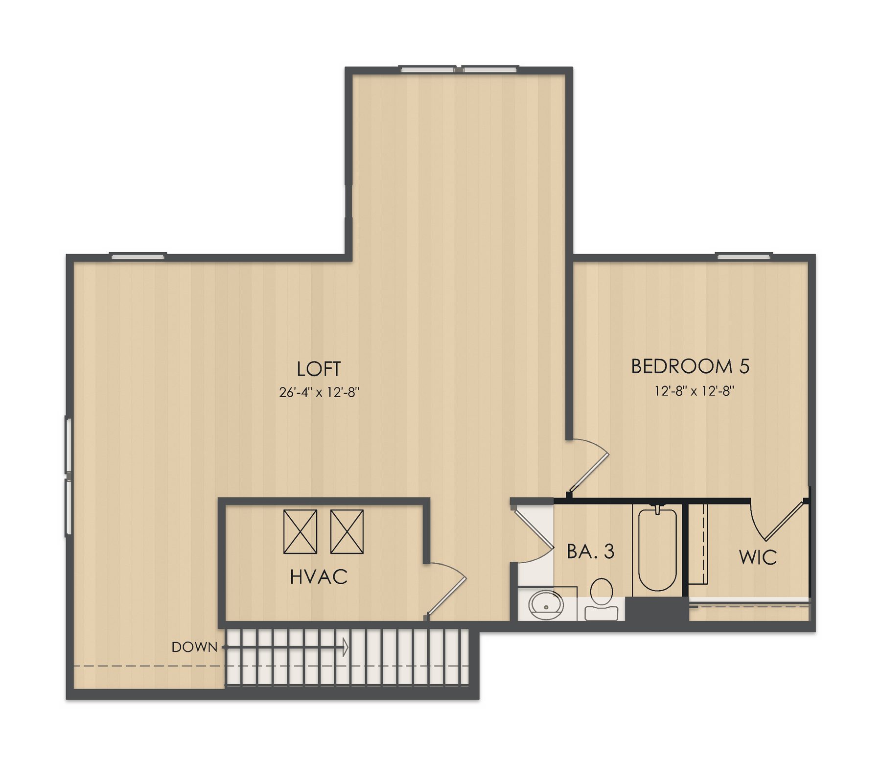 Planta Mystique Grand · 2º andar