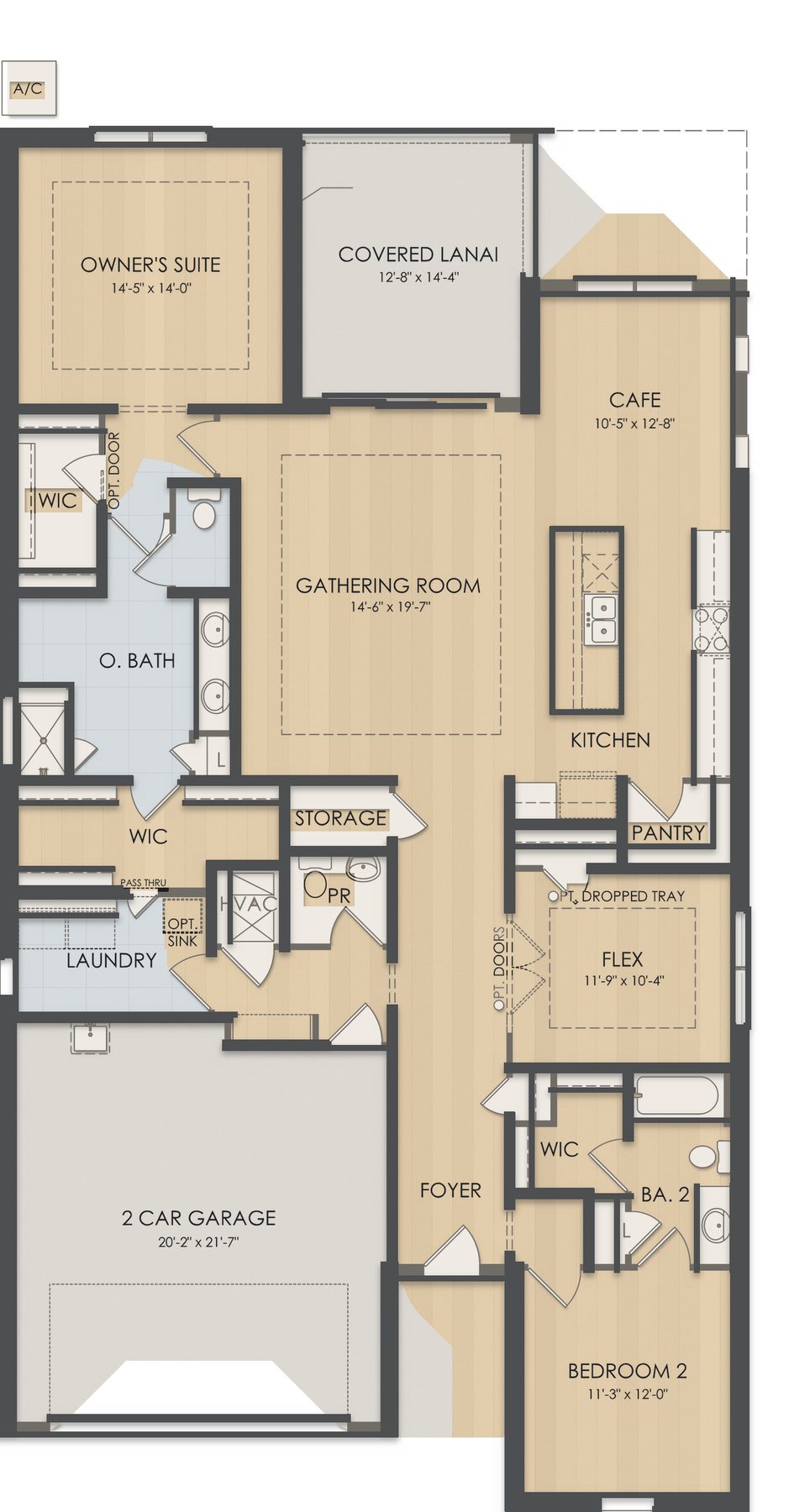 Planta Prestige · 1º andar