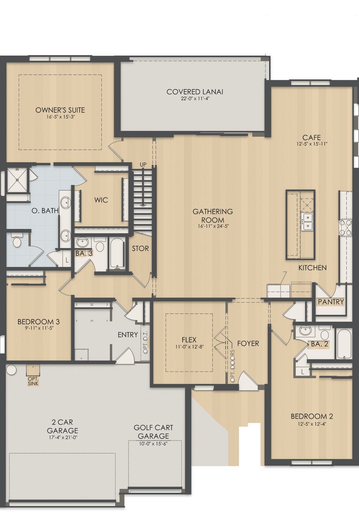 Planta Stellar Grand · 1º andar