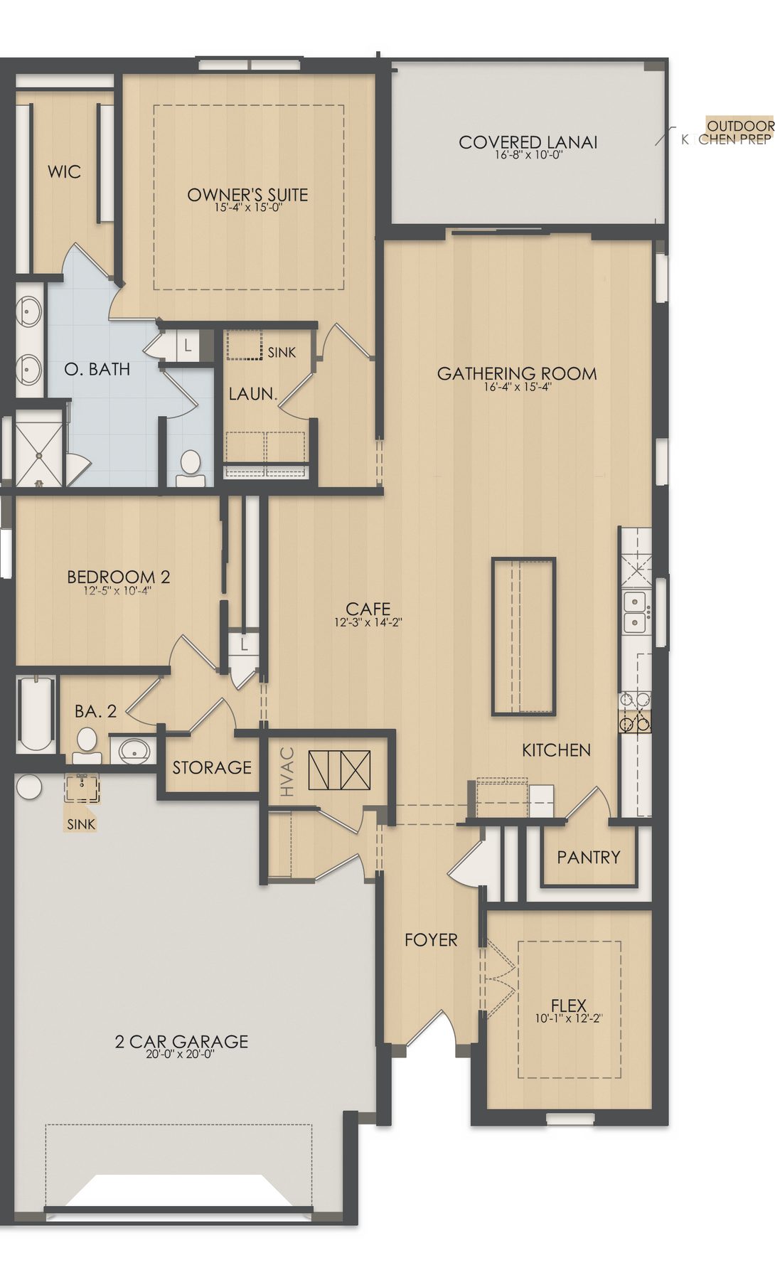 Planta Mainstay · 1º andar