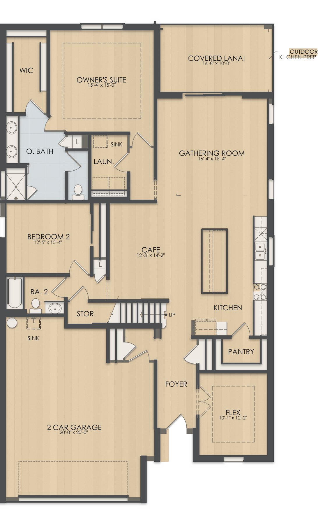 Planta Mainstay Grand · 1º andar