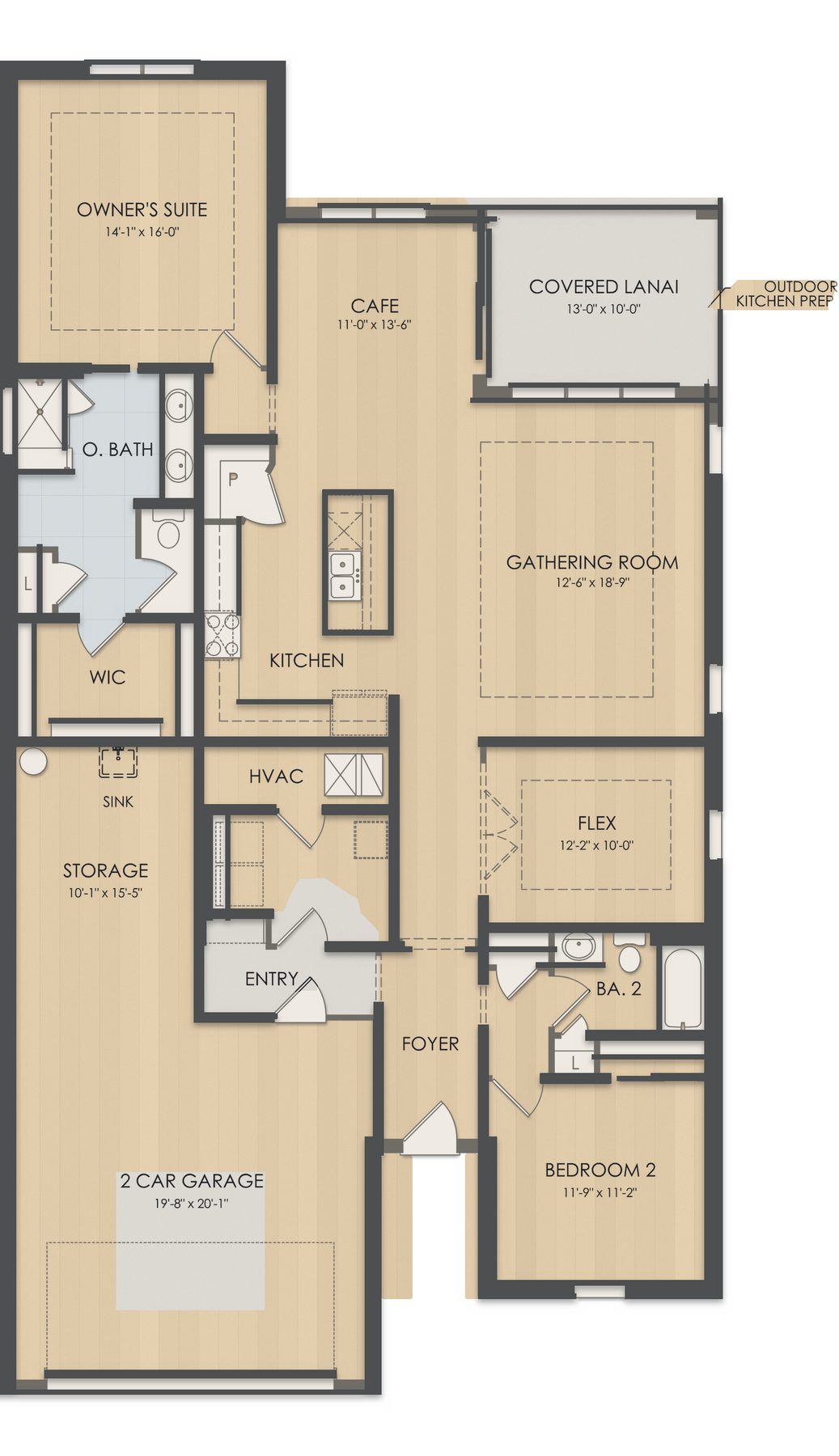 Planta Mystique · 1º andar