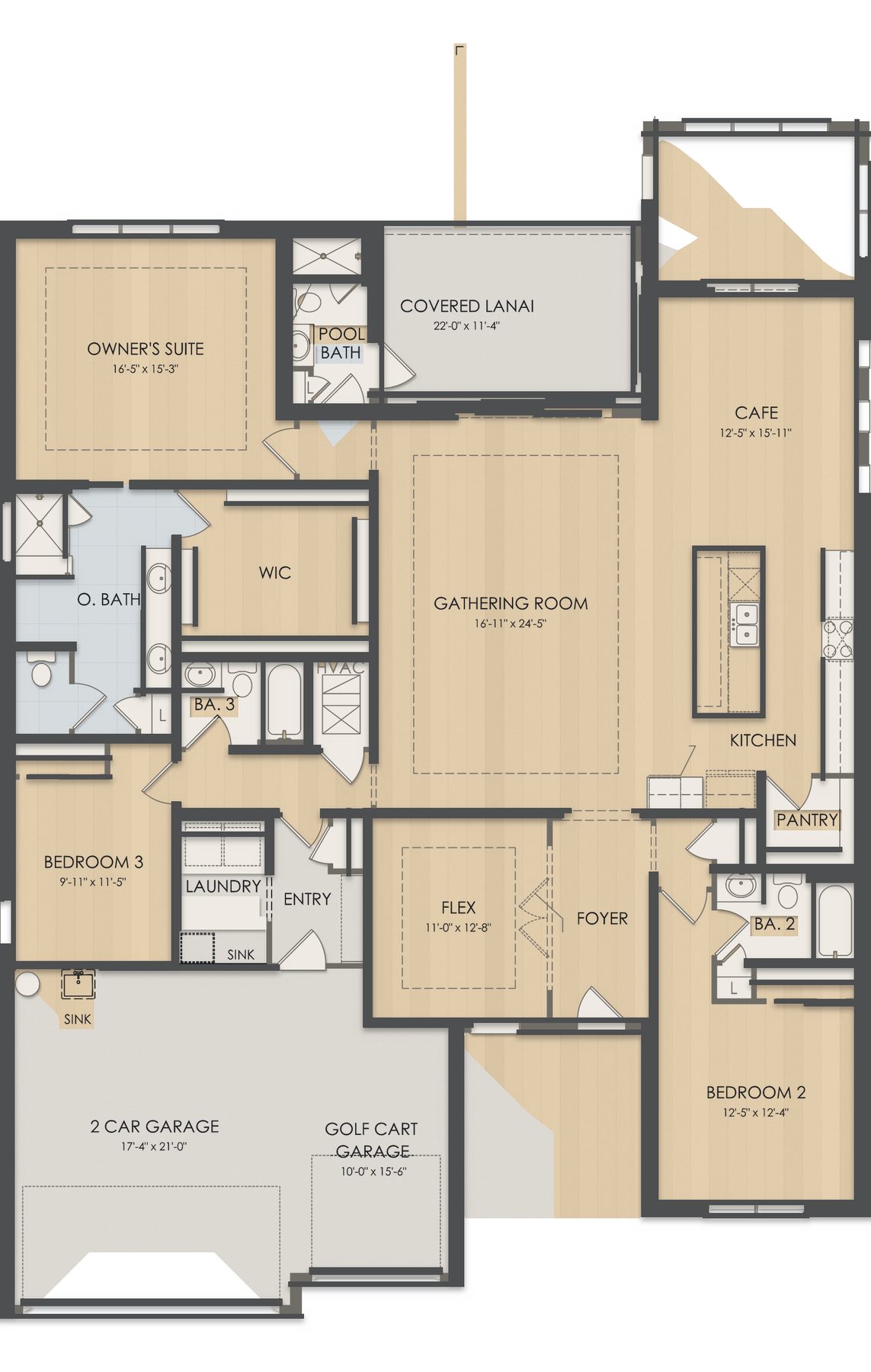 Planta Stellar · 1º andar
