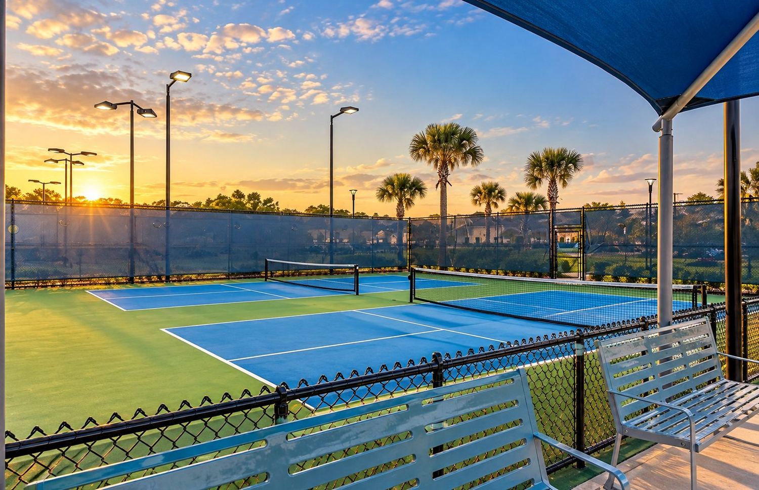 Quadra de pickleball