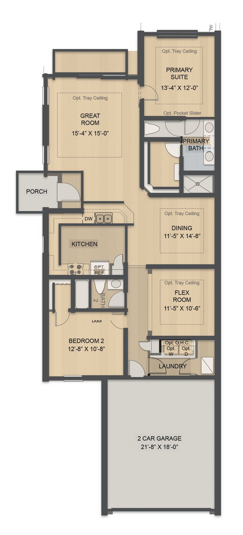 Planta Caicos · 1º andar
