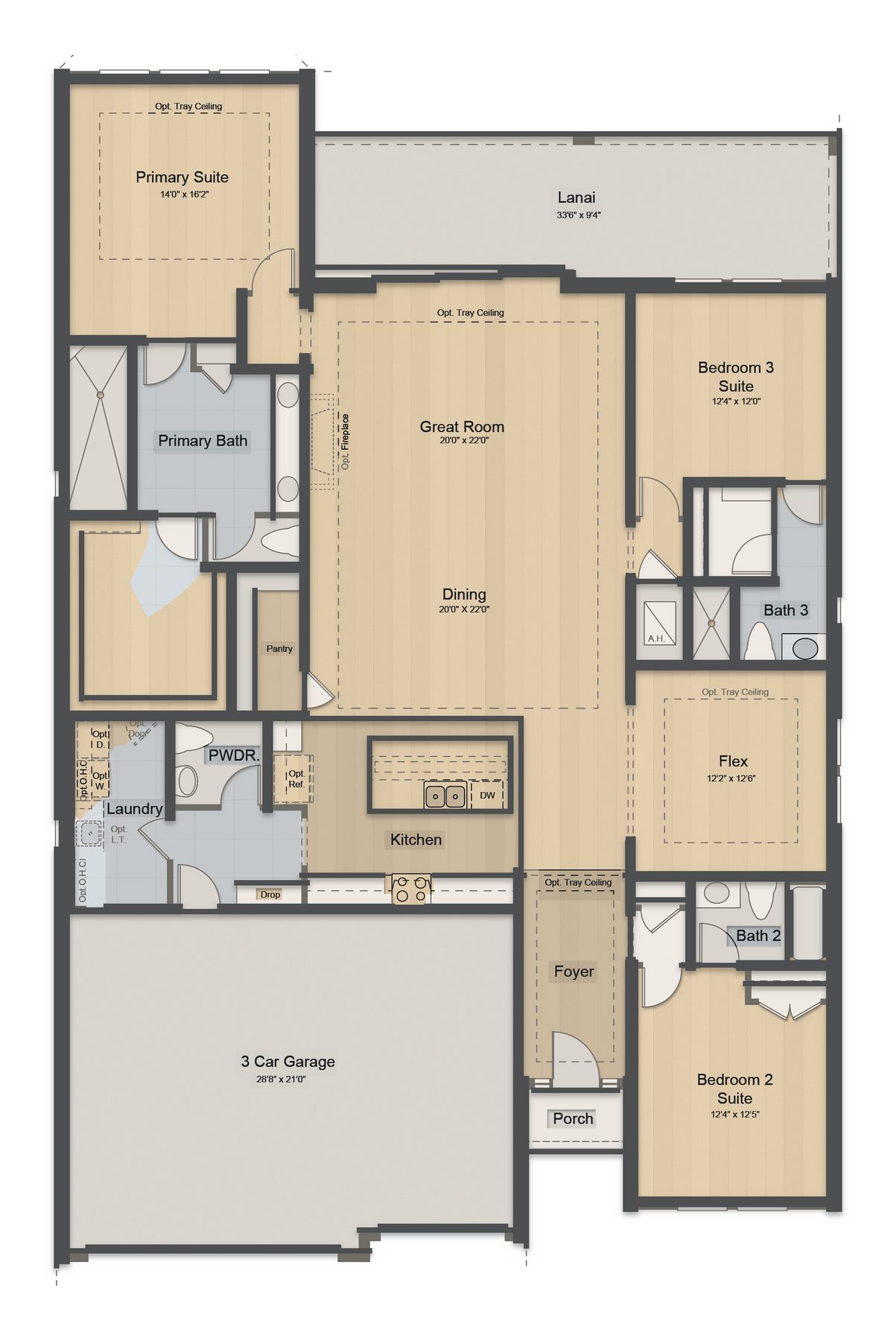 Planta Cascata · 1º andar