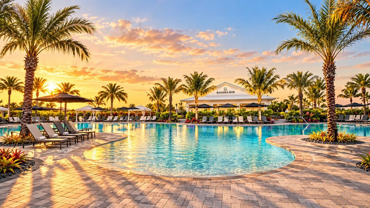 A piscina do Esplanade at McKinnon Groves