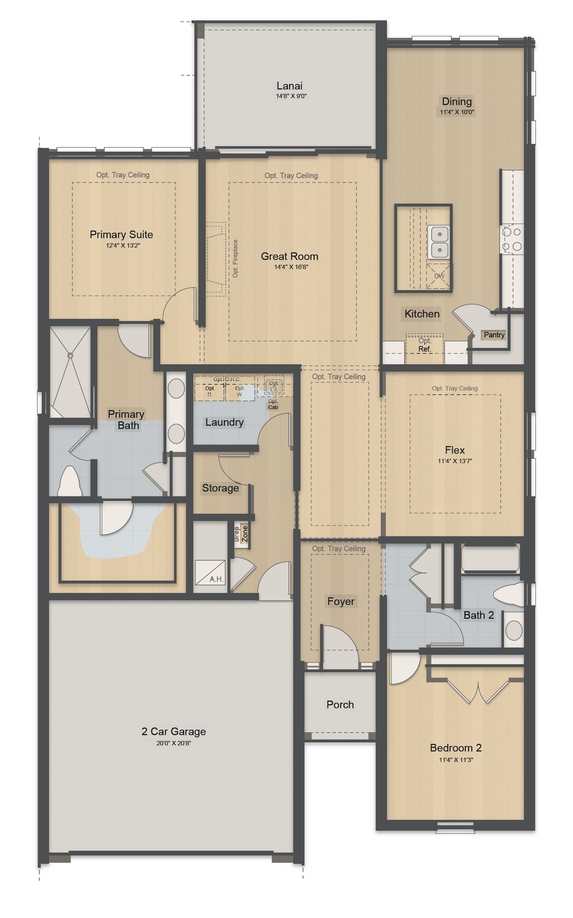 Planta Monte · 1º andar