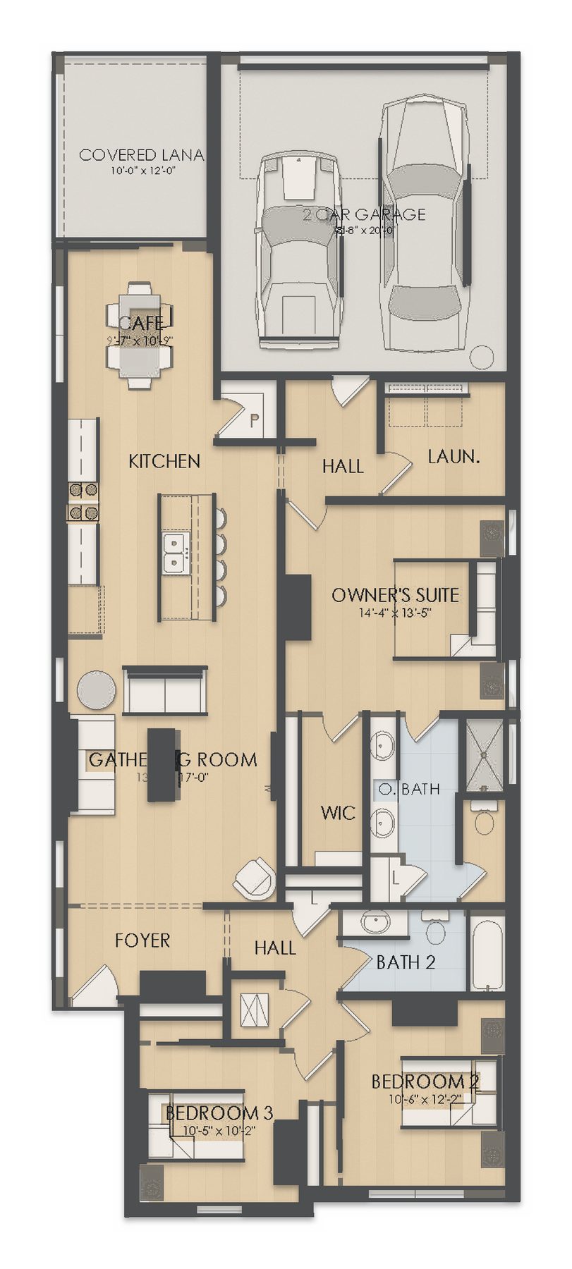 Planta Beacon · 1º andar