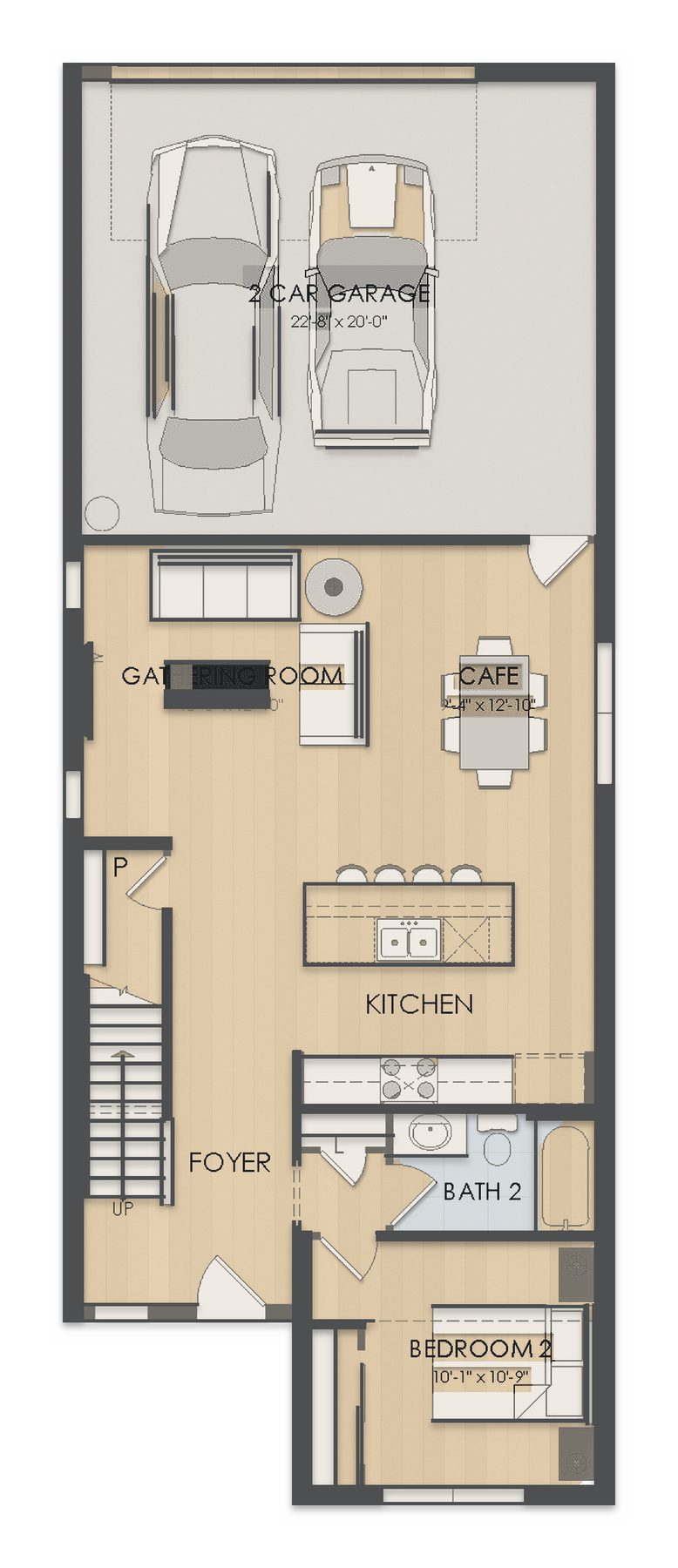 Planta Caden · 1º andar