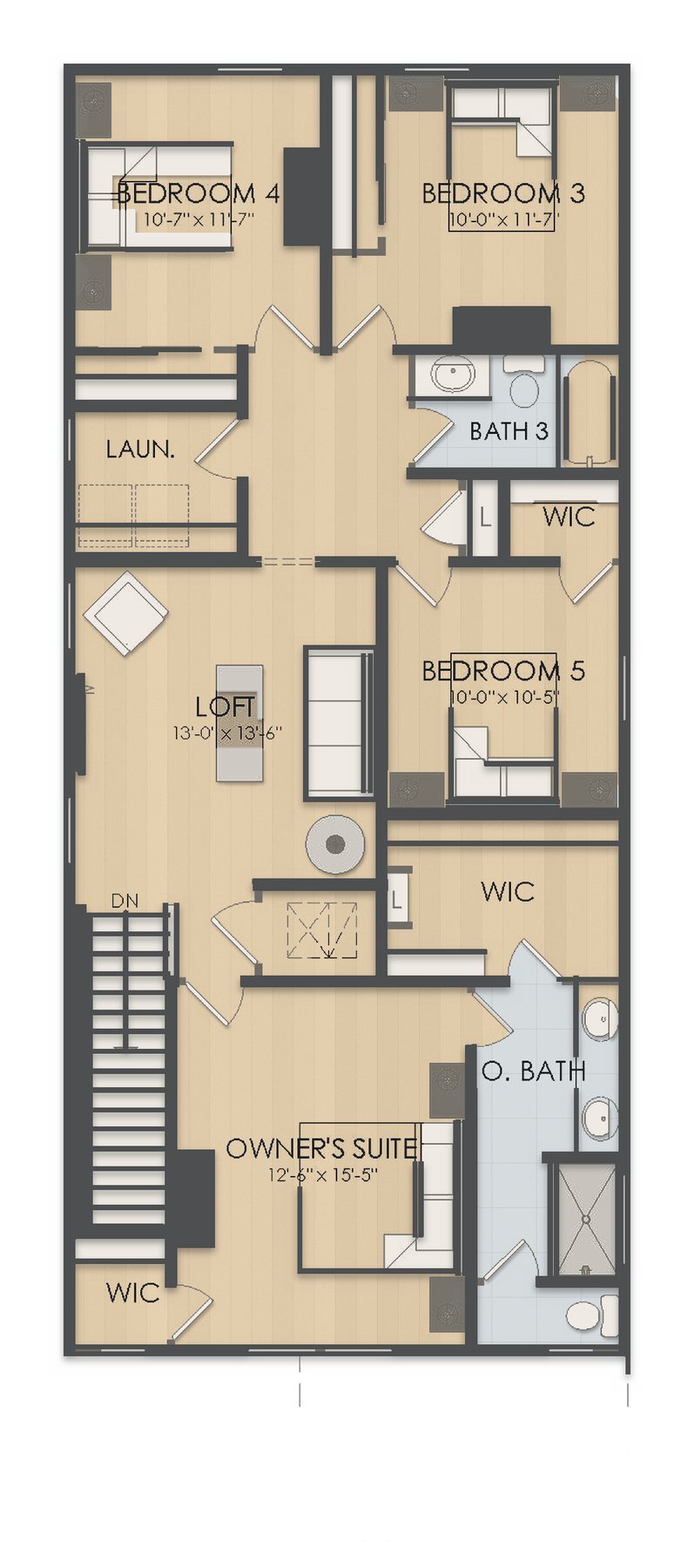 Planta Caden · 2º andar
