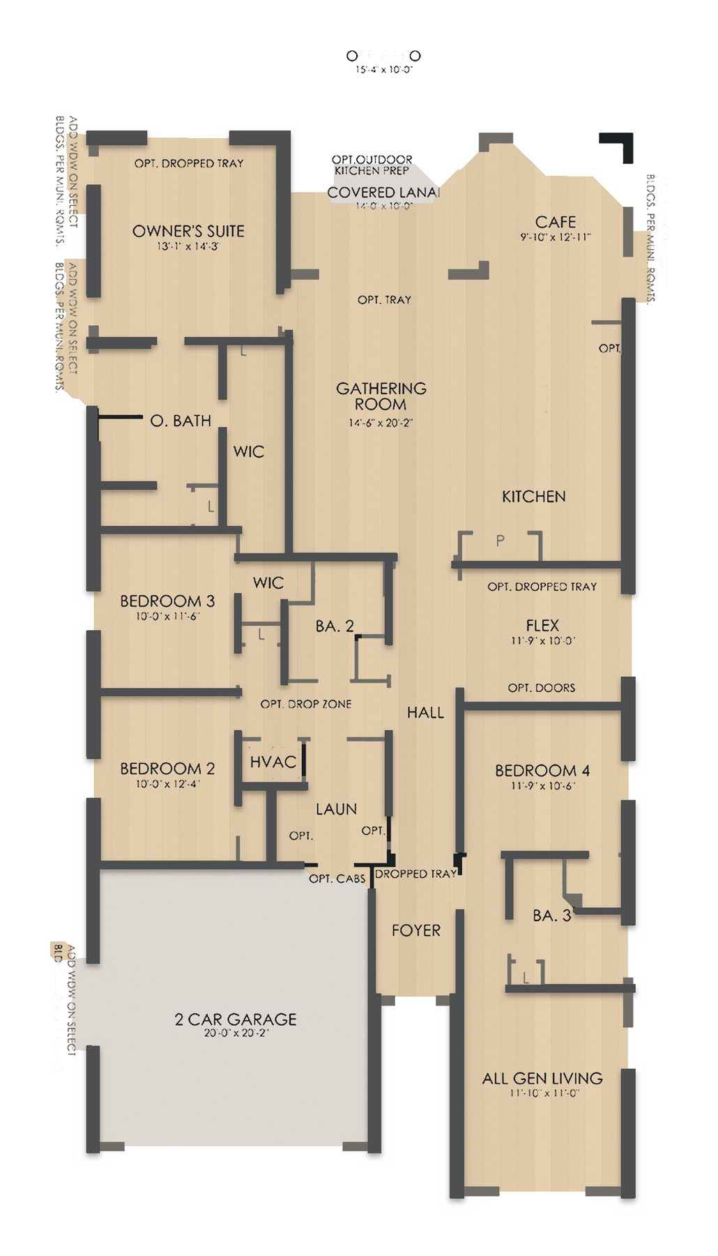 Planta Concord · 1º andar