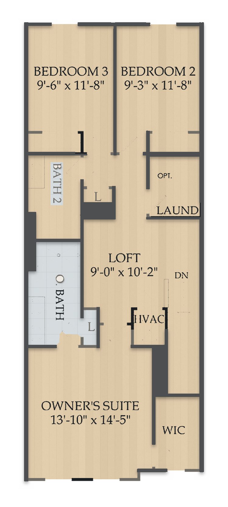 Planta Dahlia · 2º andar