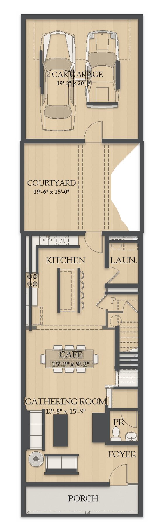 Planta Foxtail Interior Unit · 1º andar