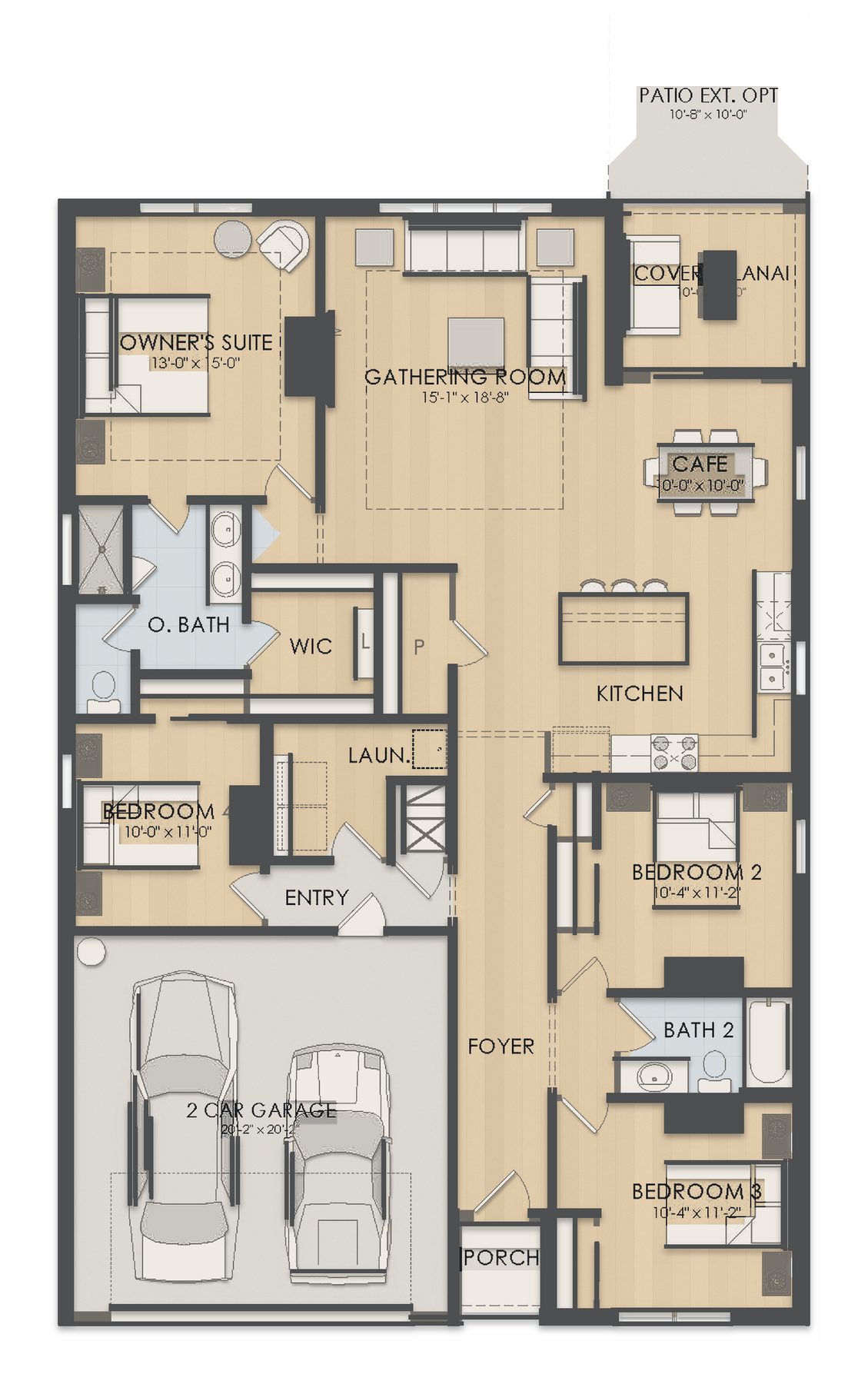 Planta Highgate · 1º andar