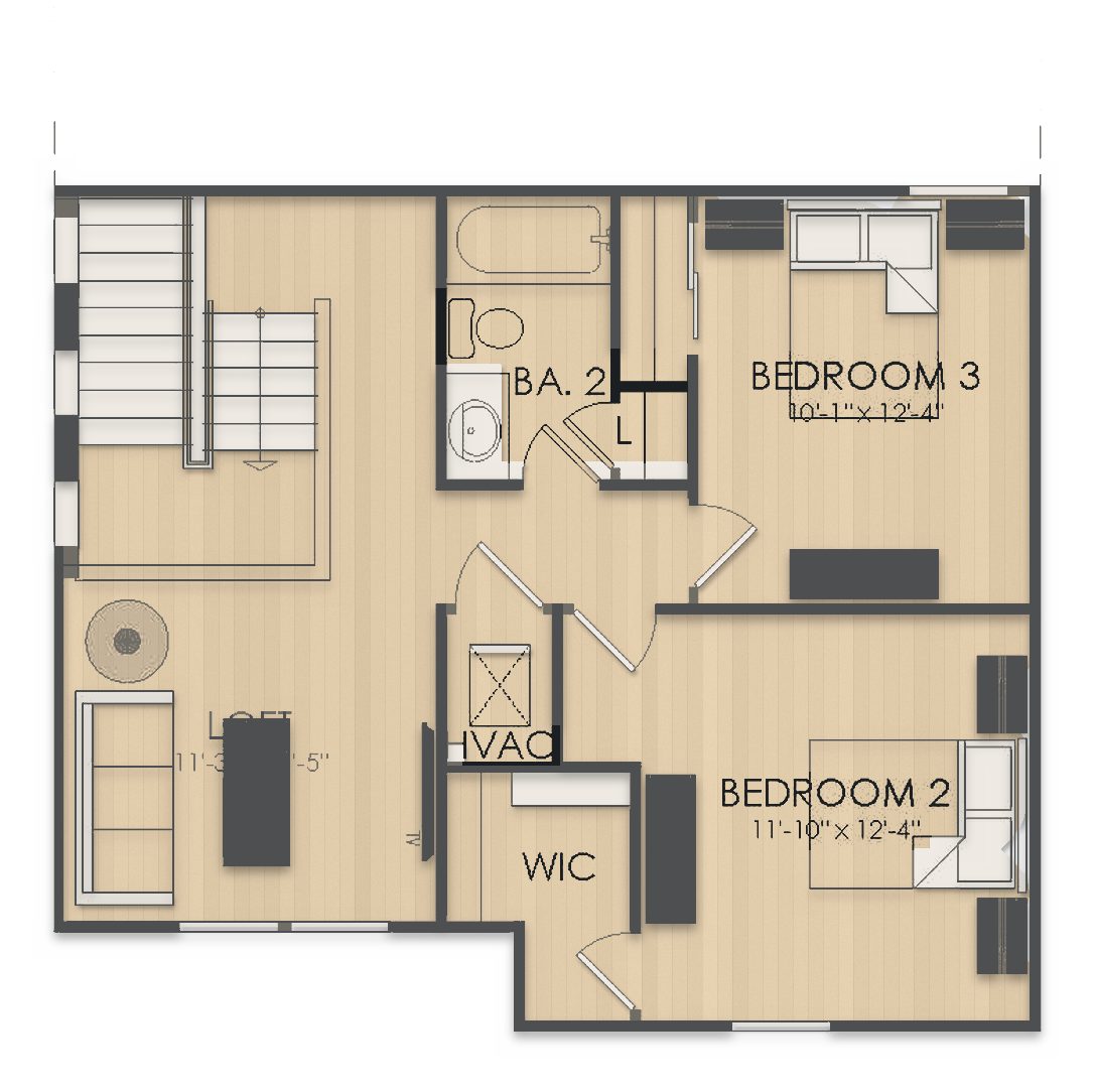 Planta Kelsey · 2º andar