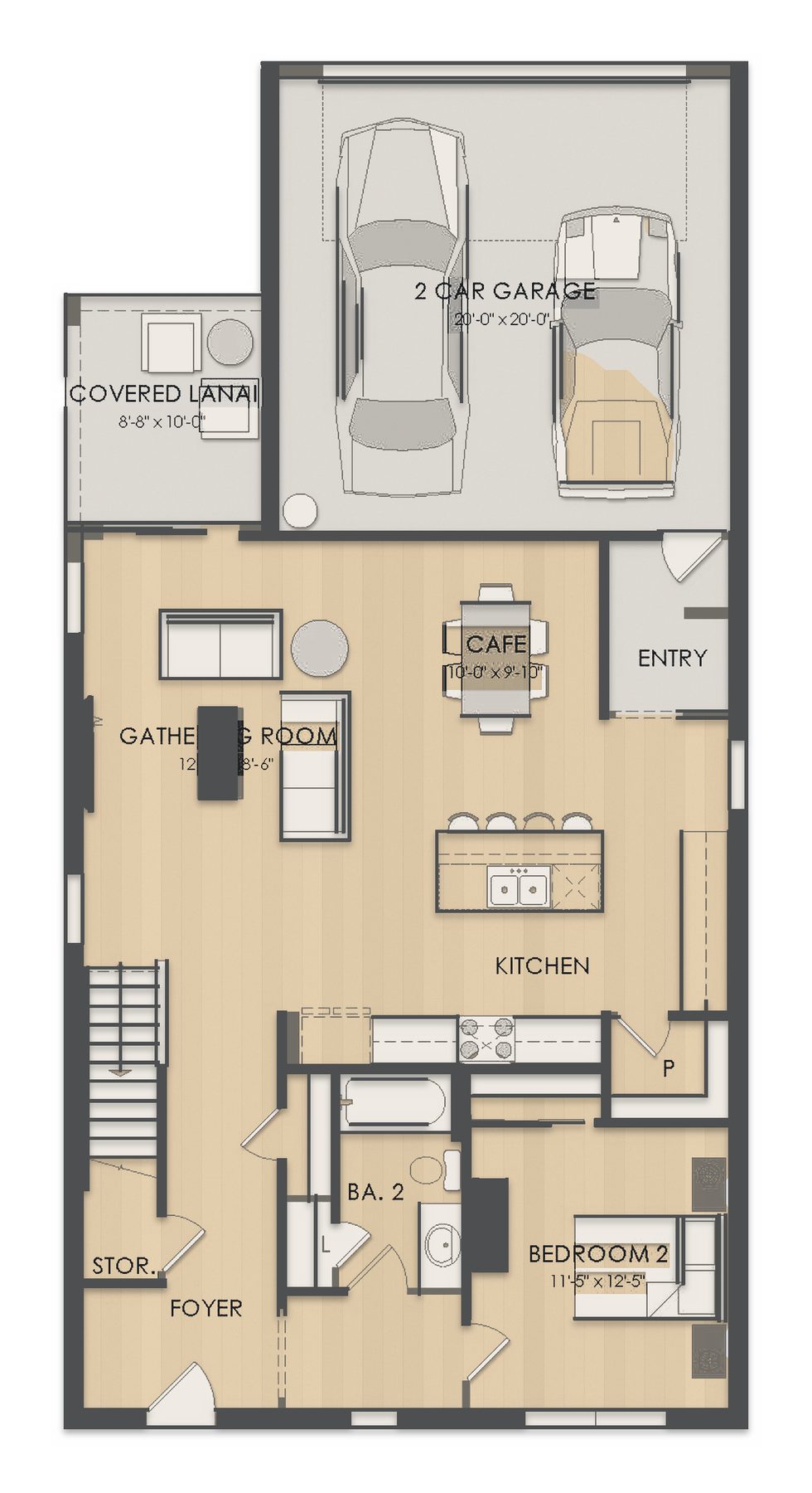 Planta Mabel · 1º andar
