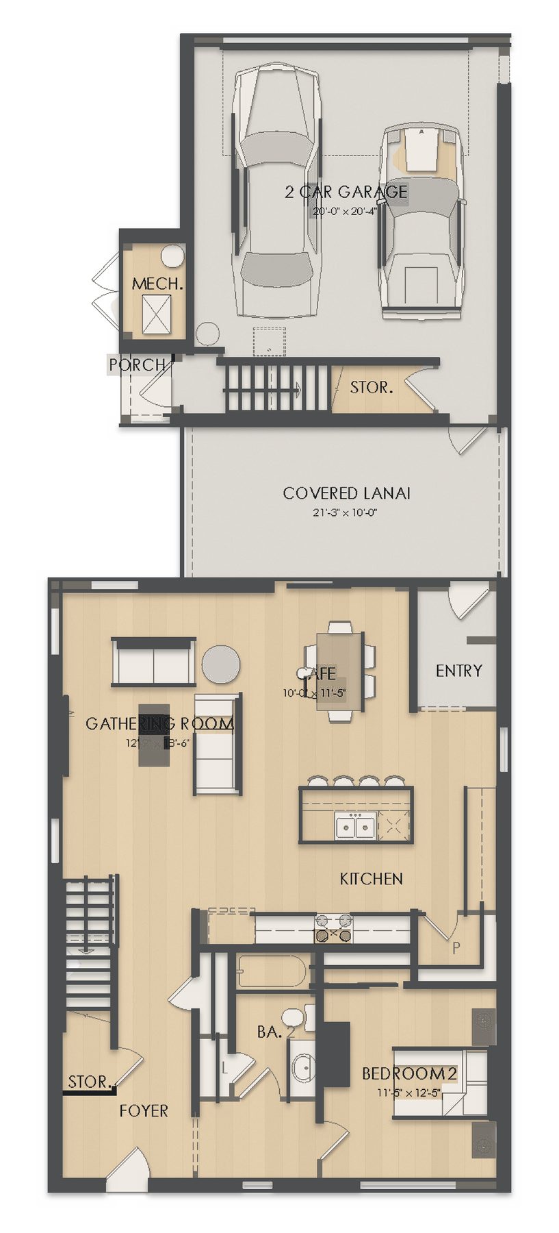 Planta Mabel II · 1º andar