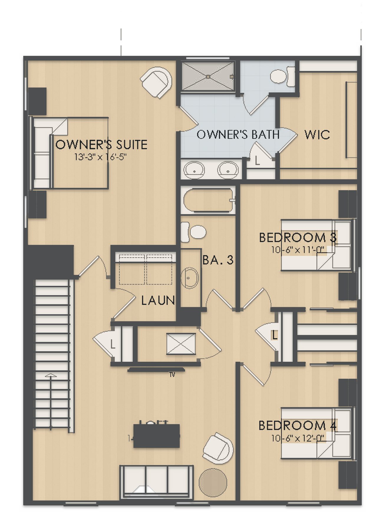 Planta Mabel II · 3º andar